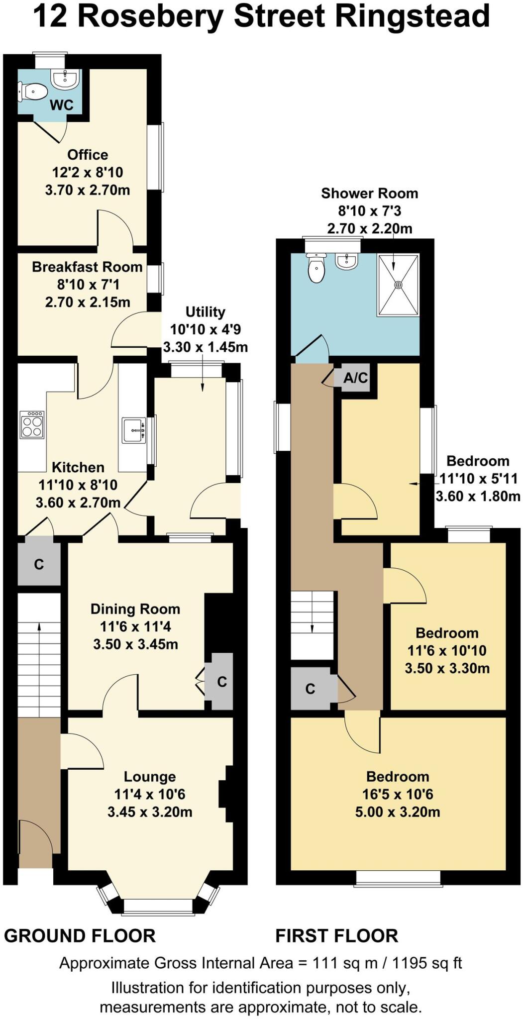 Rosebery Street, Ringstead, Kettering, NN14 floorplan