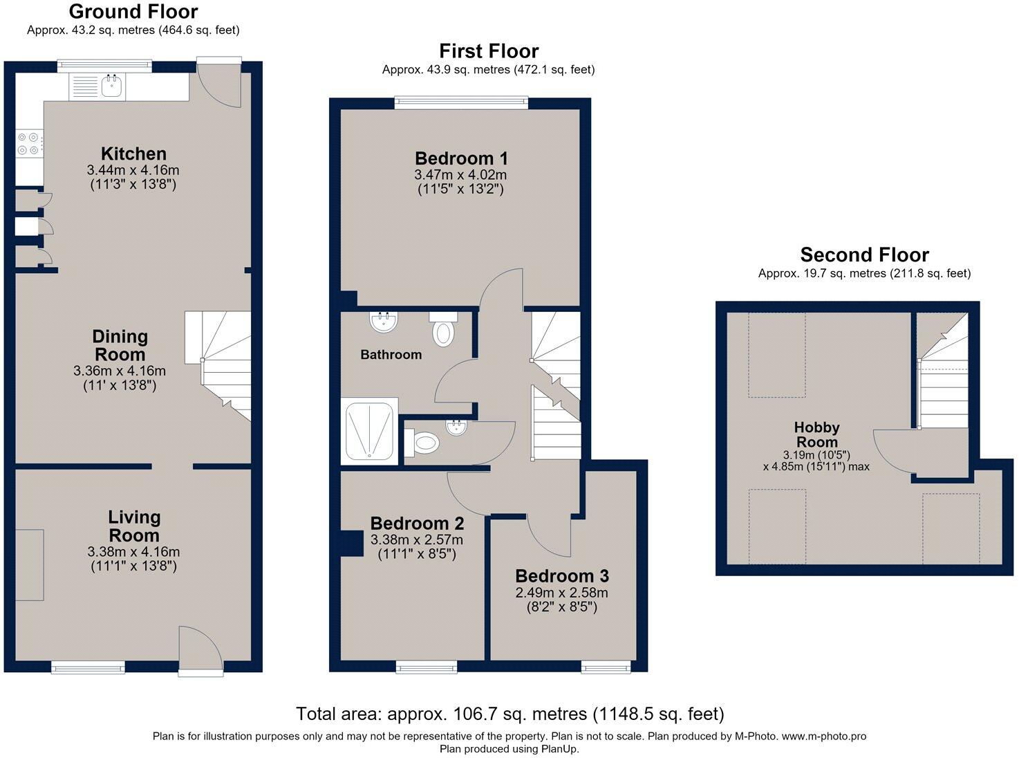 Rock Road, Oundle, Northamptonshire, PE8 floorplan