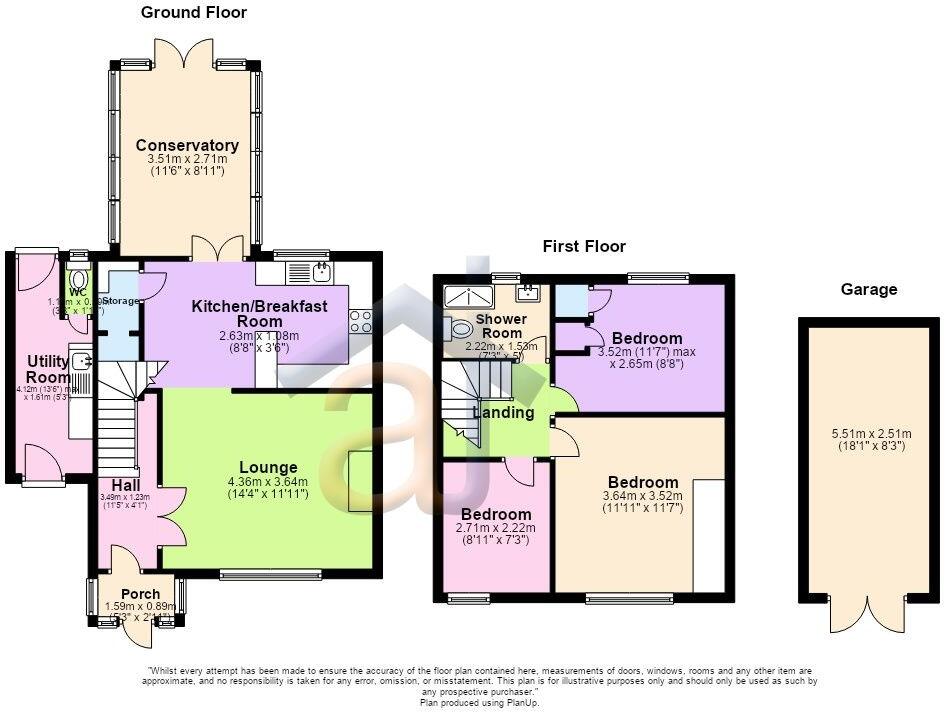 Guildford Road, Southport, PR8 3DZ floorplan