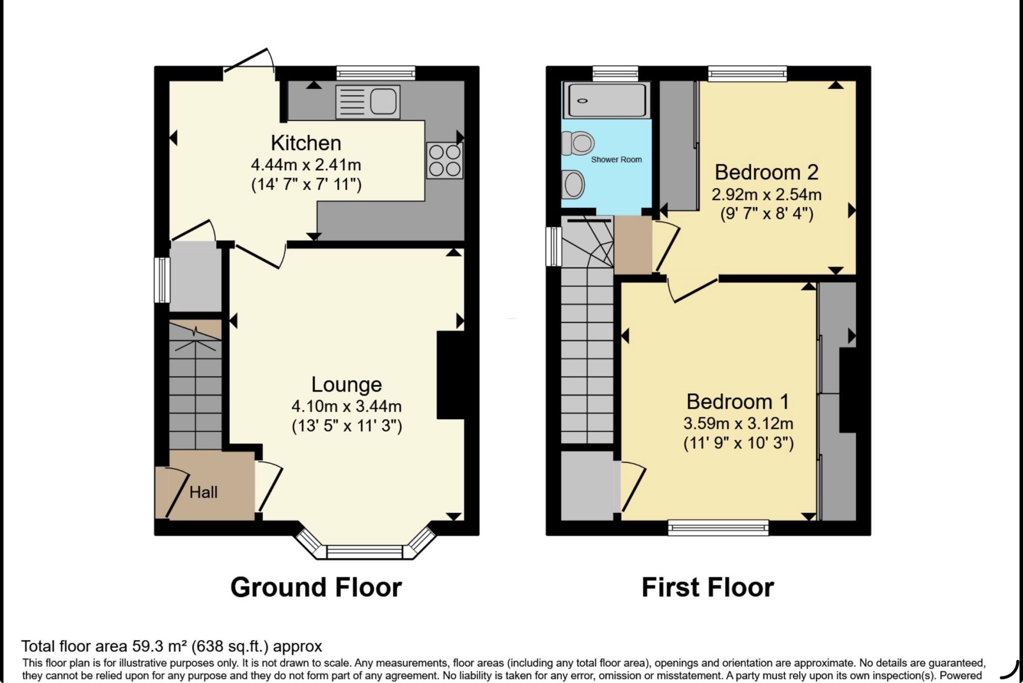 Barrie Road, Sheffield, S5 floorplan