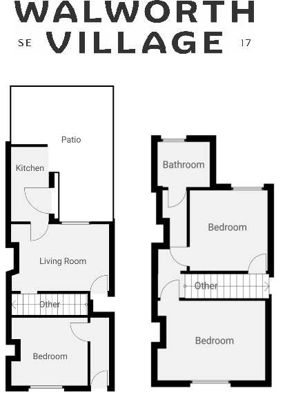 Wooler Street, London floorplan