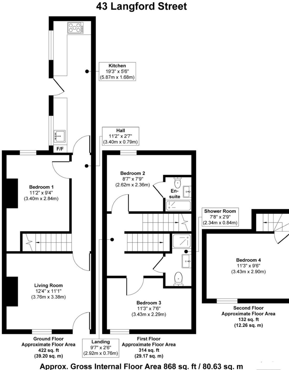 Langford Street, Sutton-in-Ashfield, Nottinghamshire floorplan