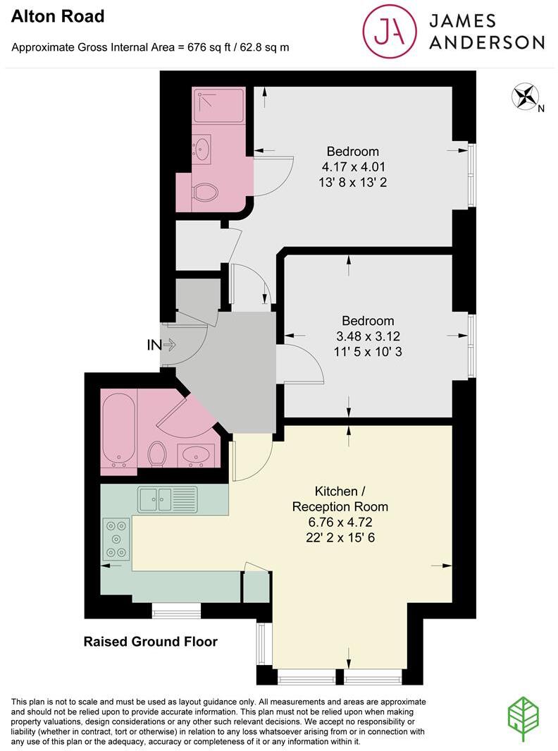 Alton Road, Putney, SW15 floorplan