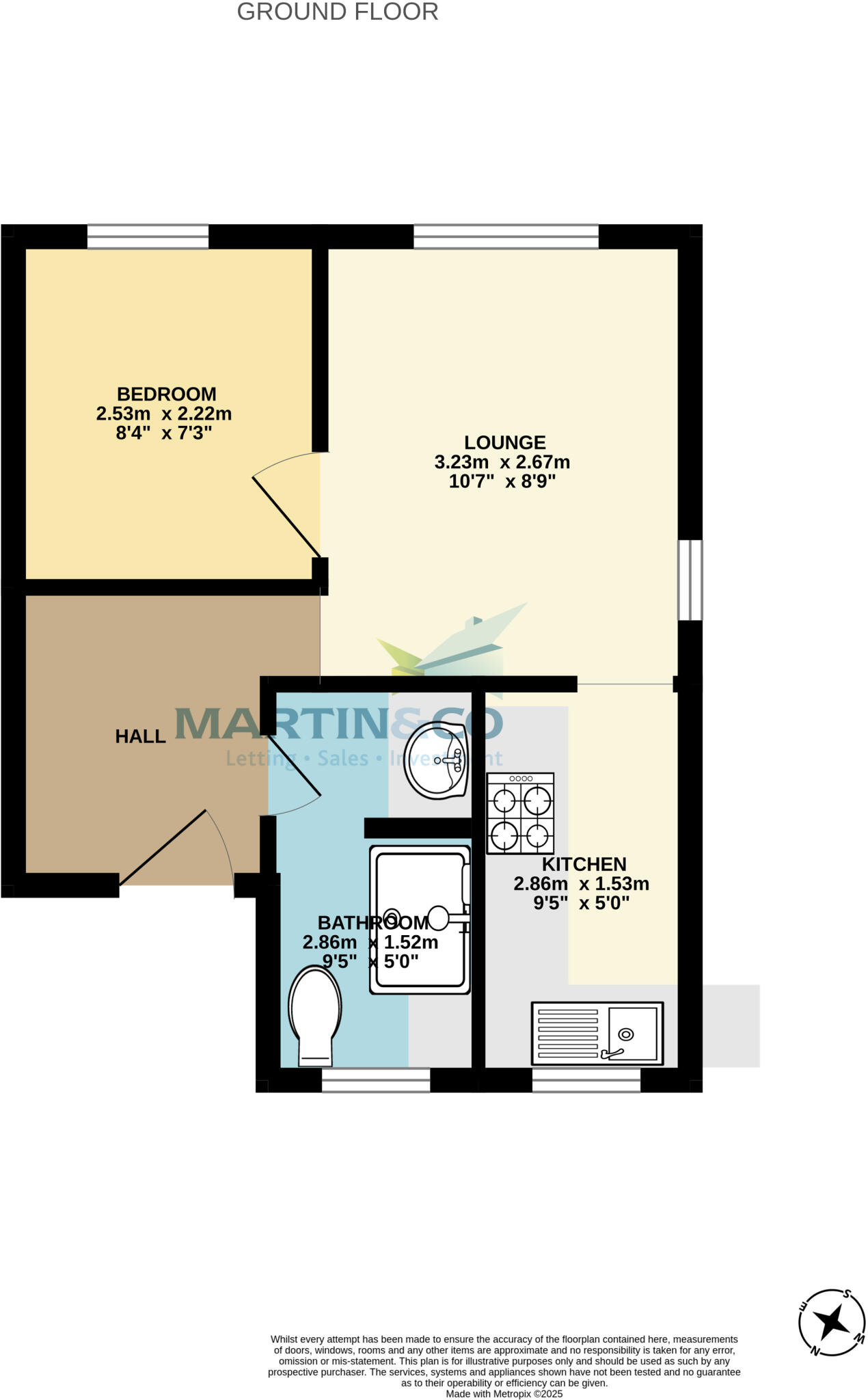 Kennet Close, Berinsfield floorplan