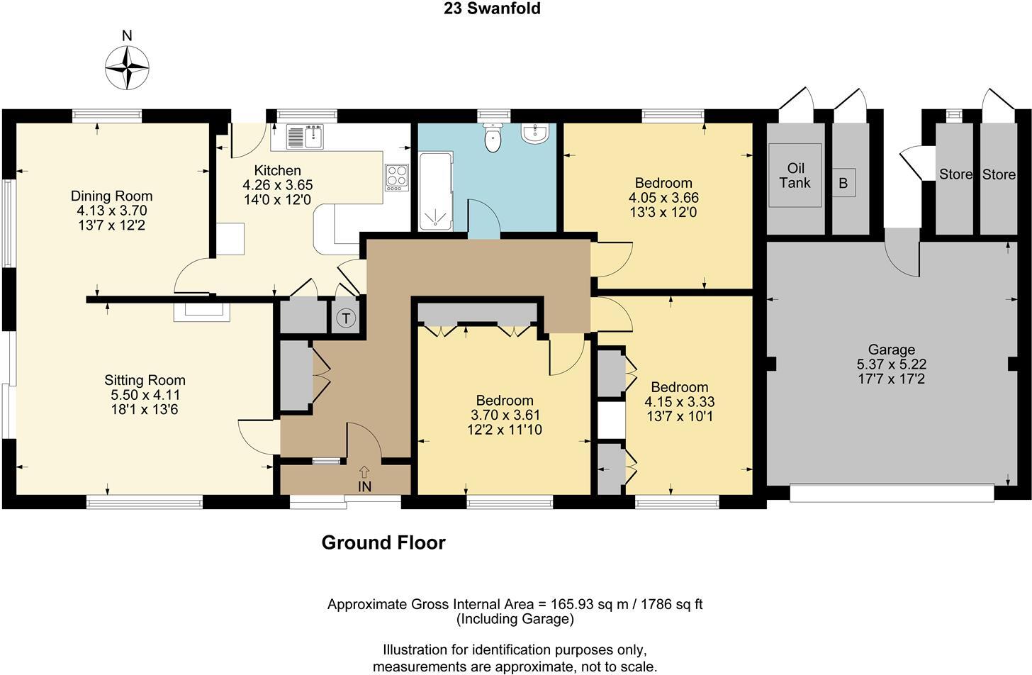 Swanfold, Wilmcote floorplan