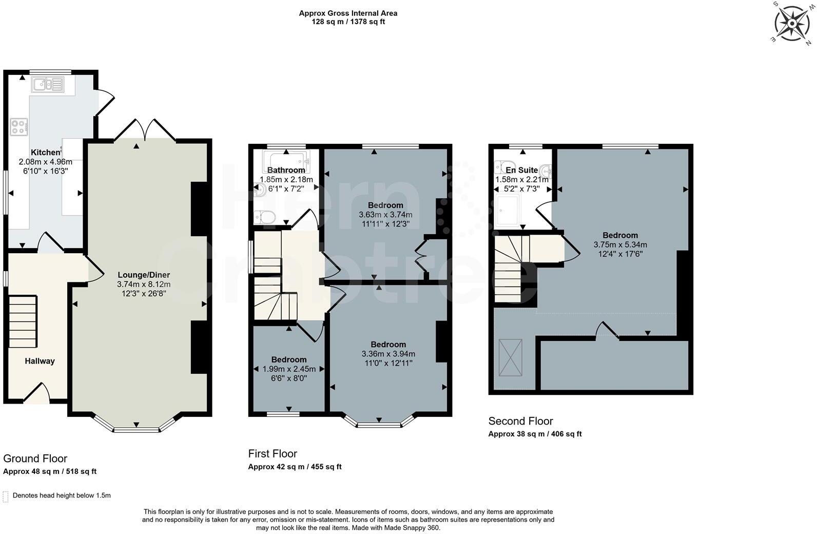Lansdowne Road, Canton, Cardiff floorplan