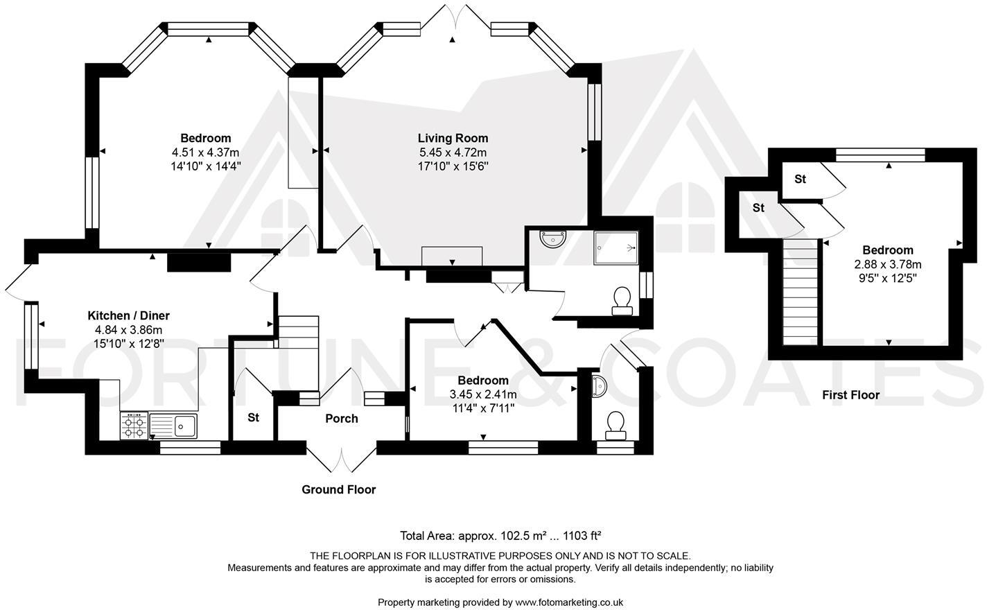 Harberts Road, Harlow floorplan