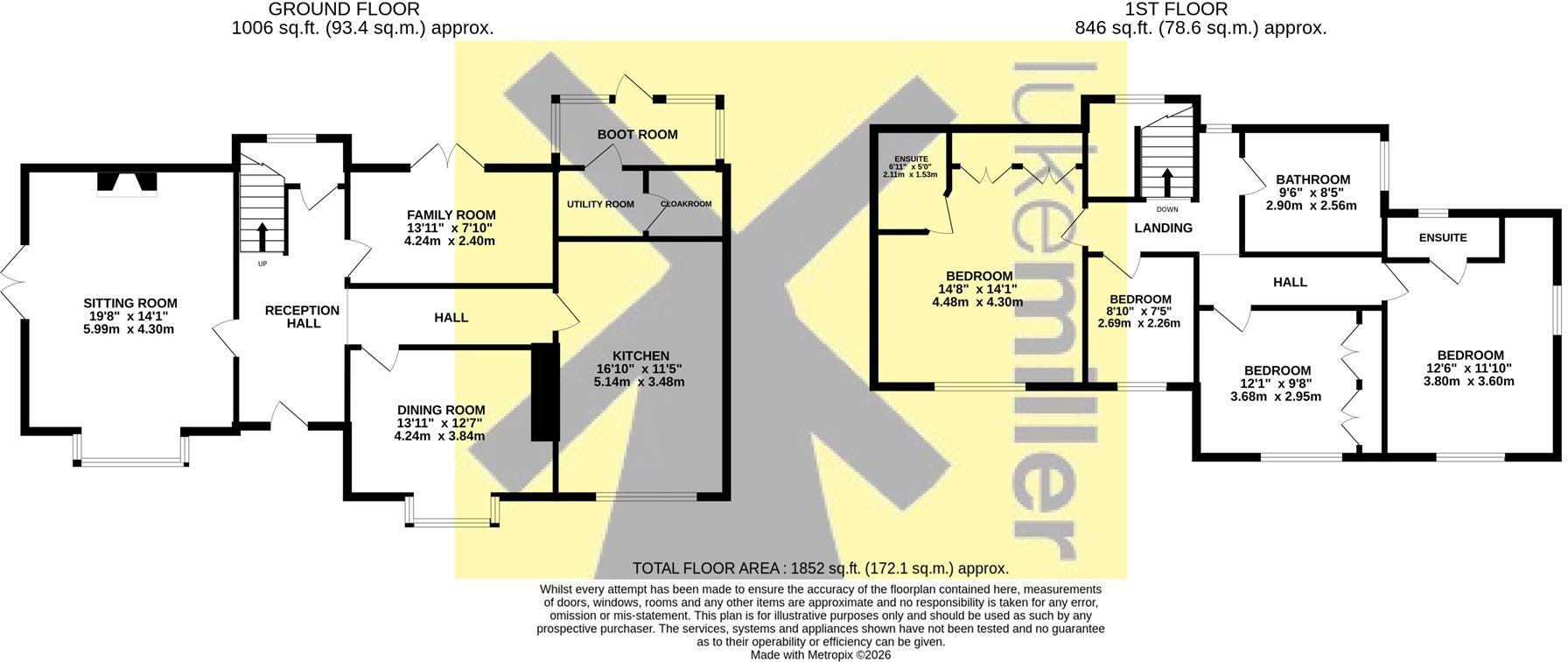 Thirlby, Thirsk floorplan