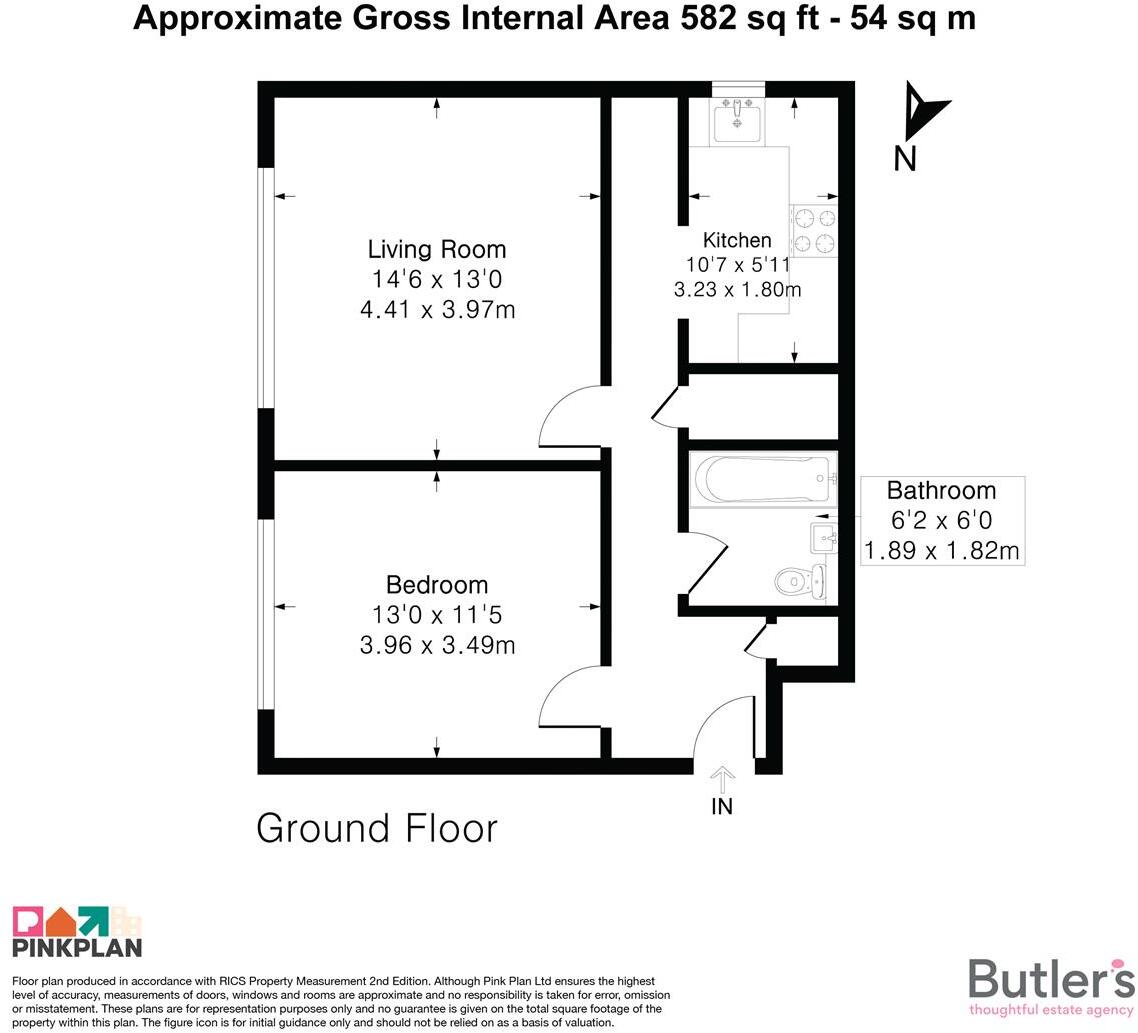 5 Clarendon Road, Wallington floorplan