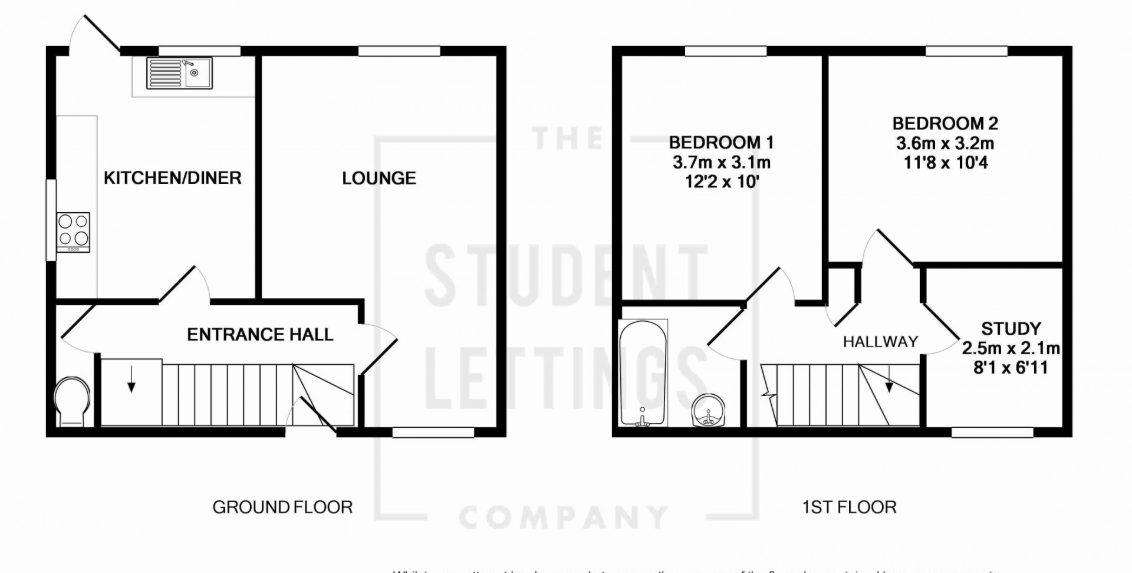 Sharpley Road, Loughborough floorplan