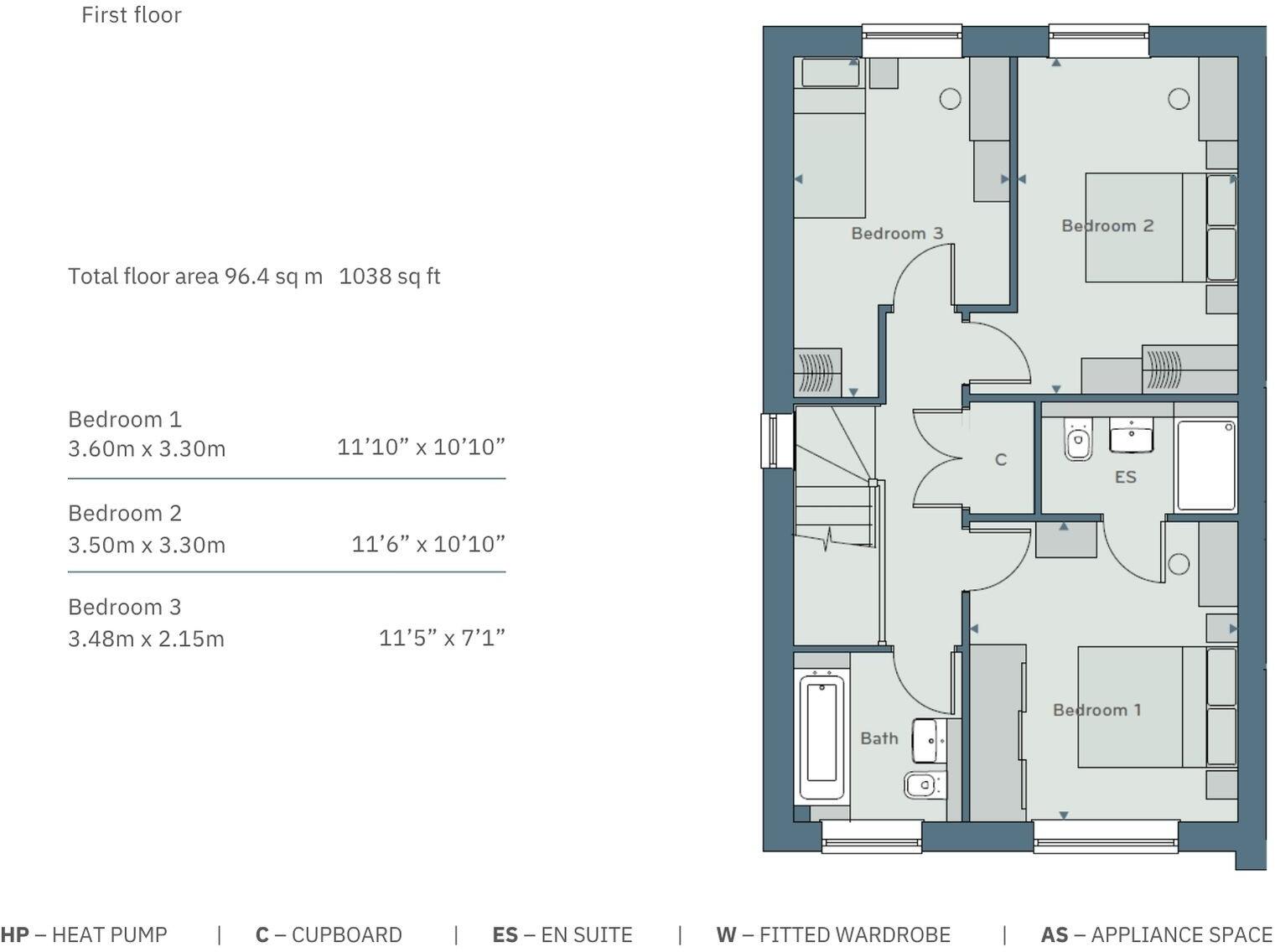 Welborne Garden Village, Fareham, PO17 4AA floorplan