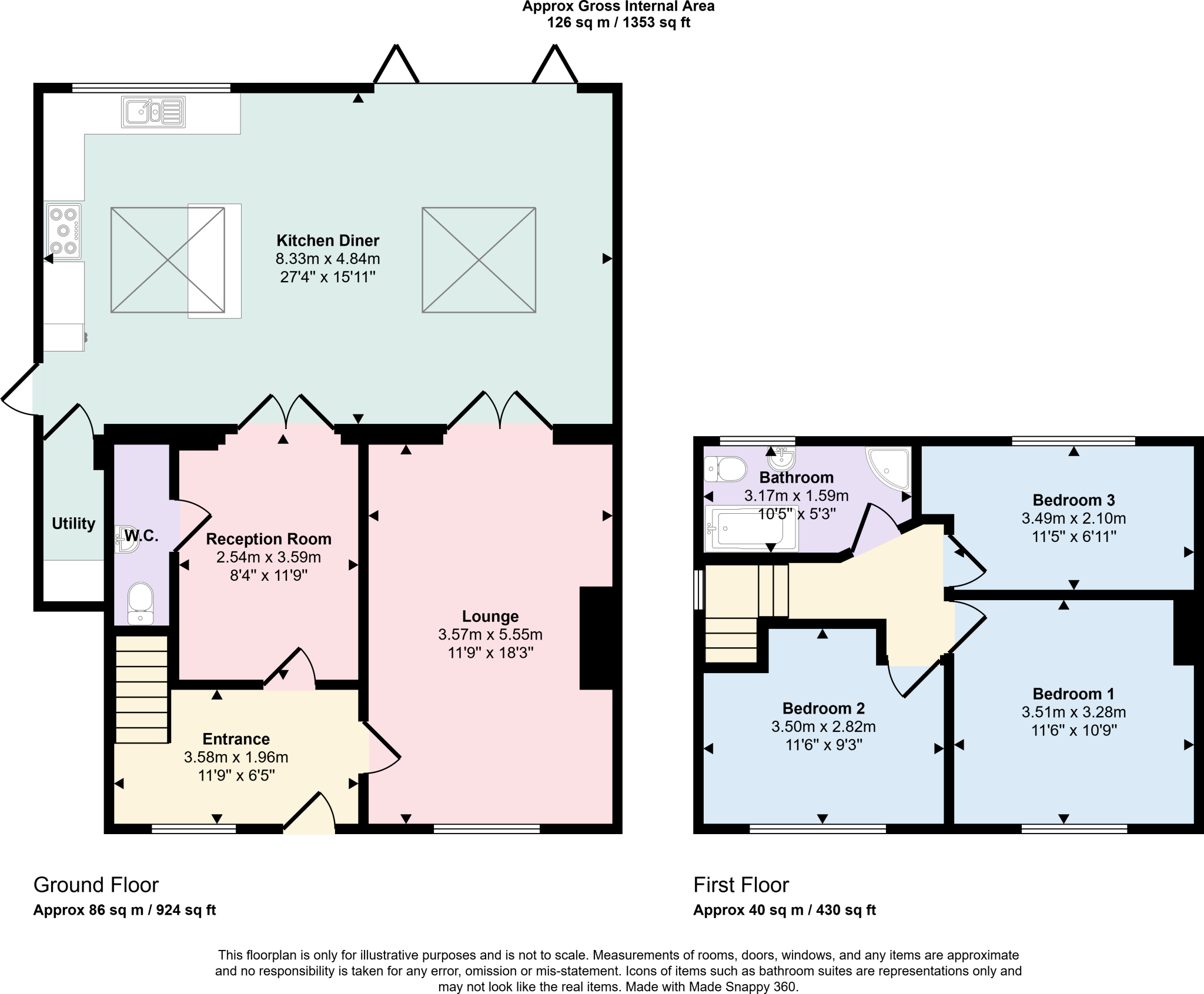 The Orchard Woodplumpton, Preston PR4 0WE floorplan