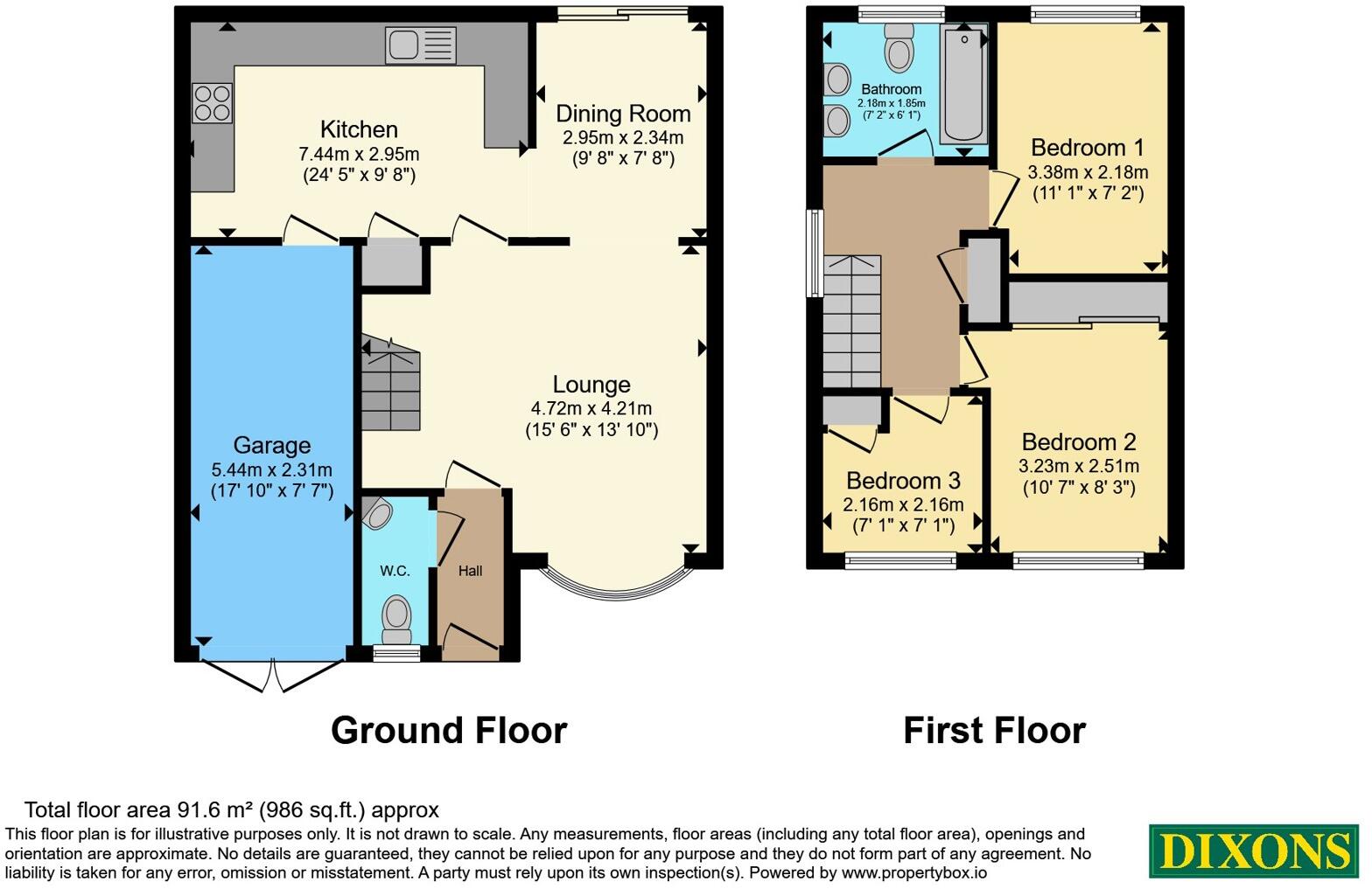 Warrington Drive, BIRMINGHAM, West Midlands, B23 floorplan