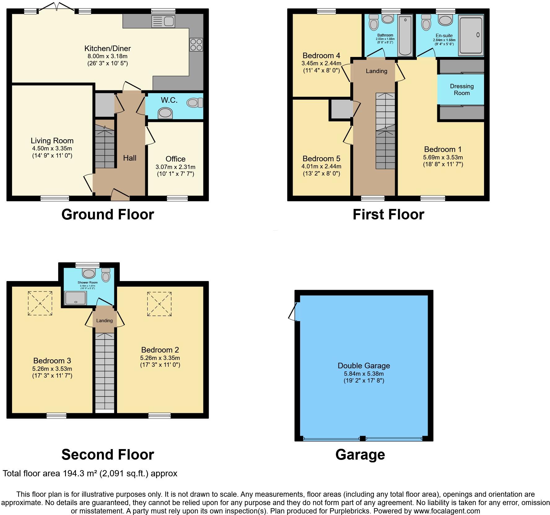 Northumberland Road, Widnes, WA8 floorplan
