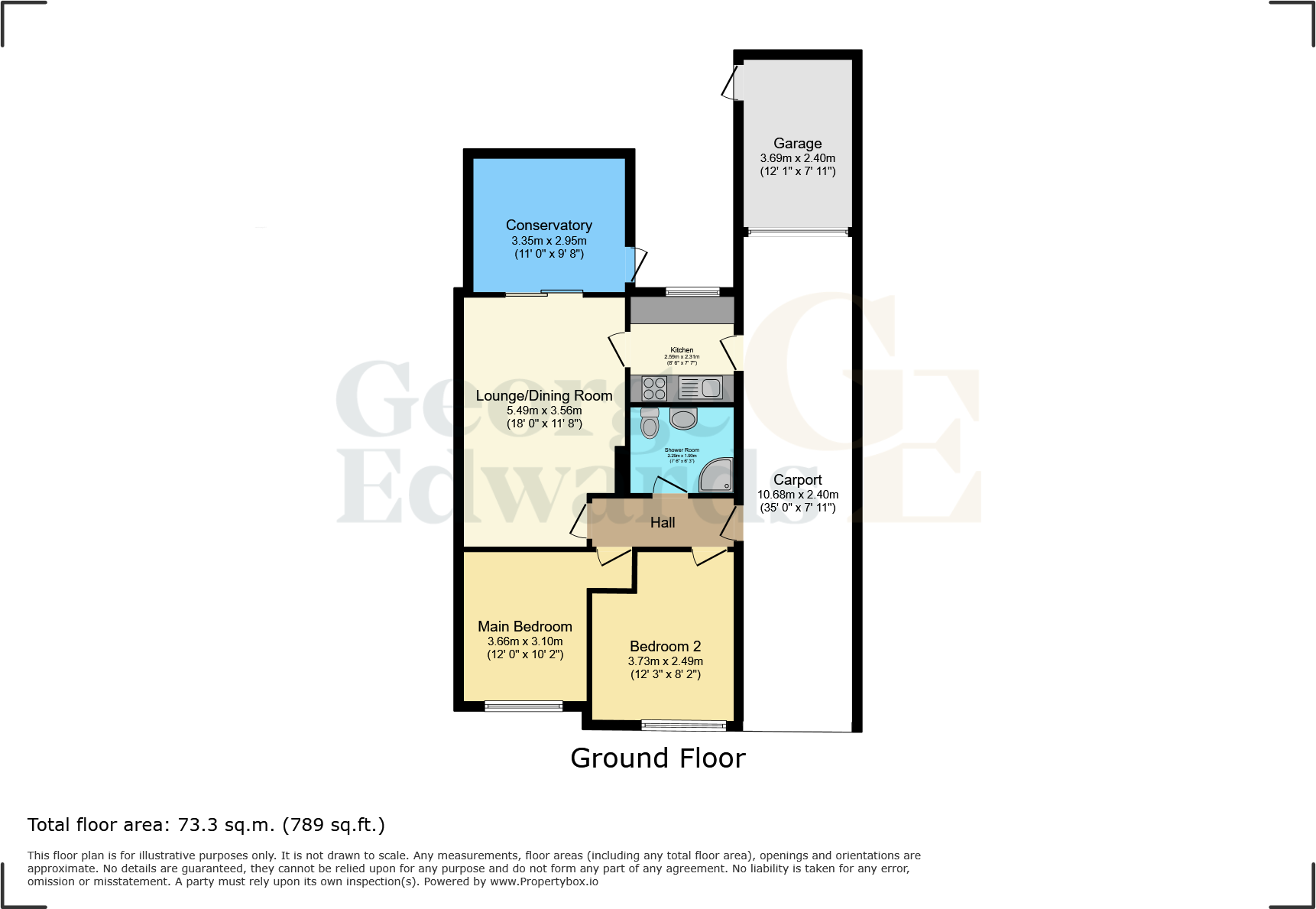 The Eyrie Burton-on-Trent DE15 0DT floorplan