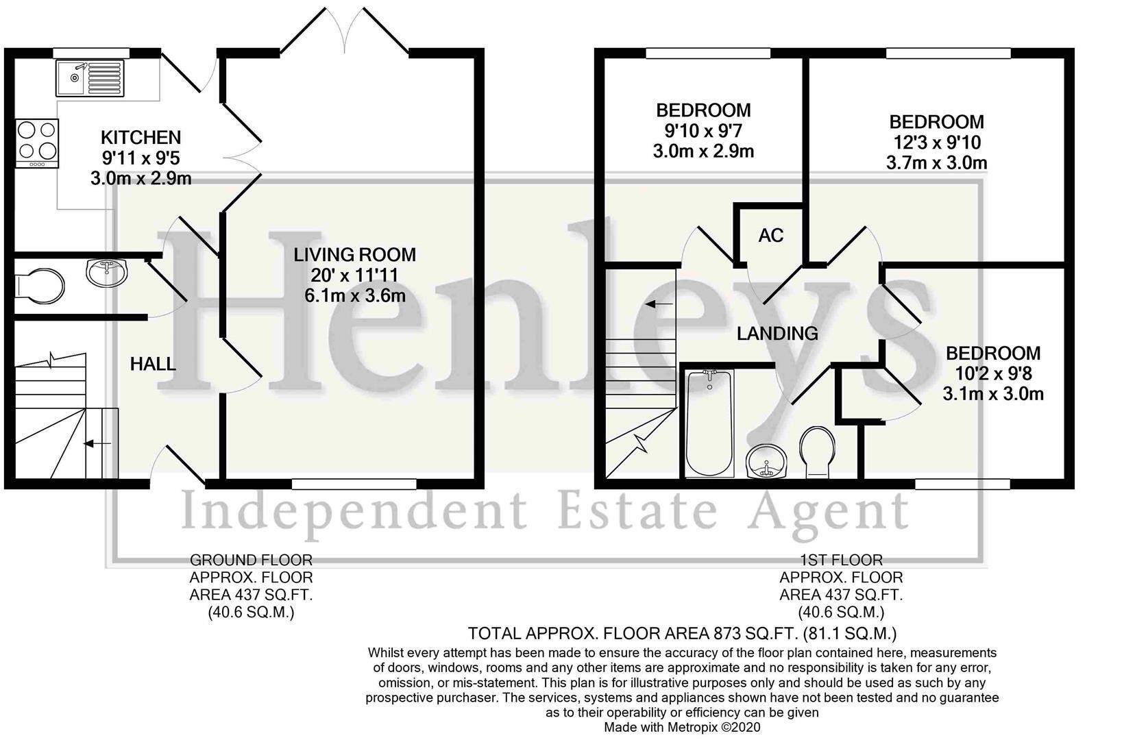 Hawk Close, Beck Row floorplan