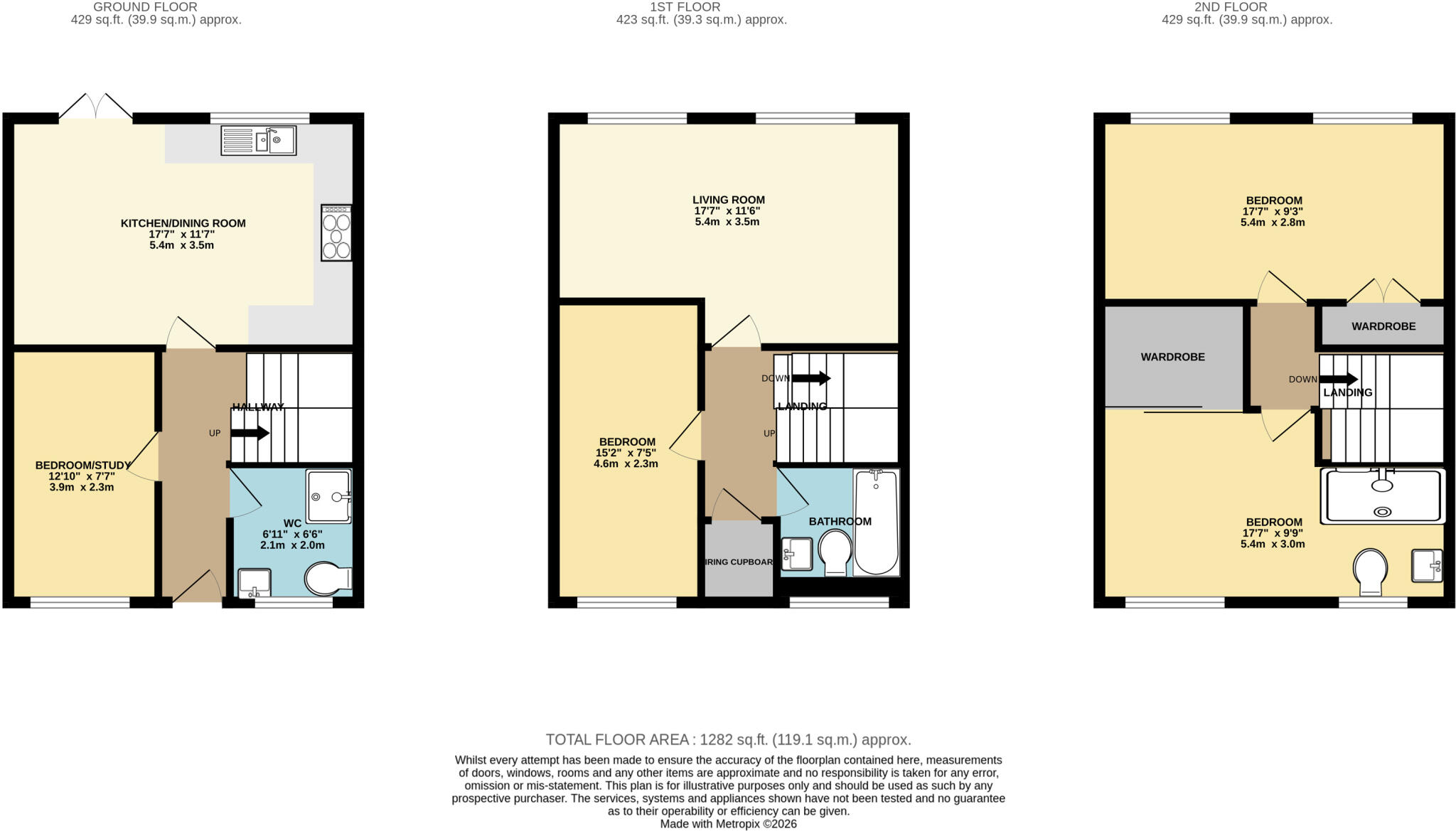 Lehar Close, Basingstoke, Hampshire floorplan