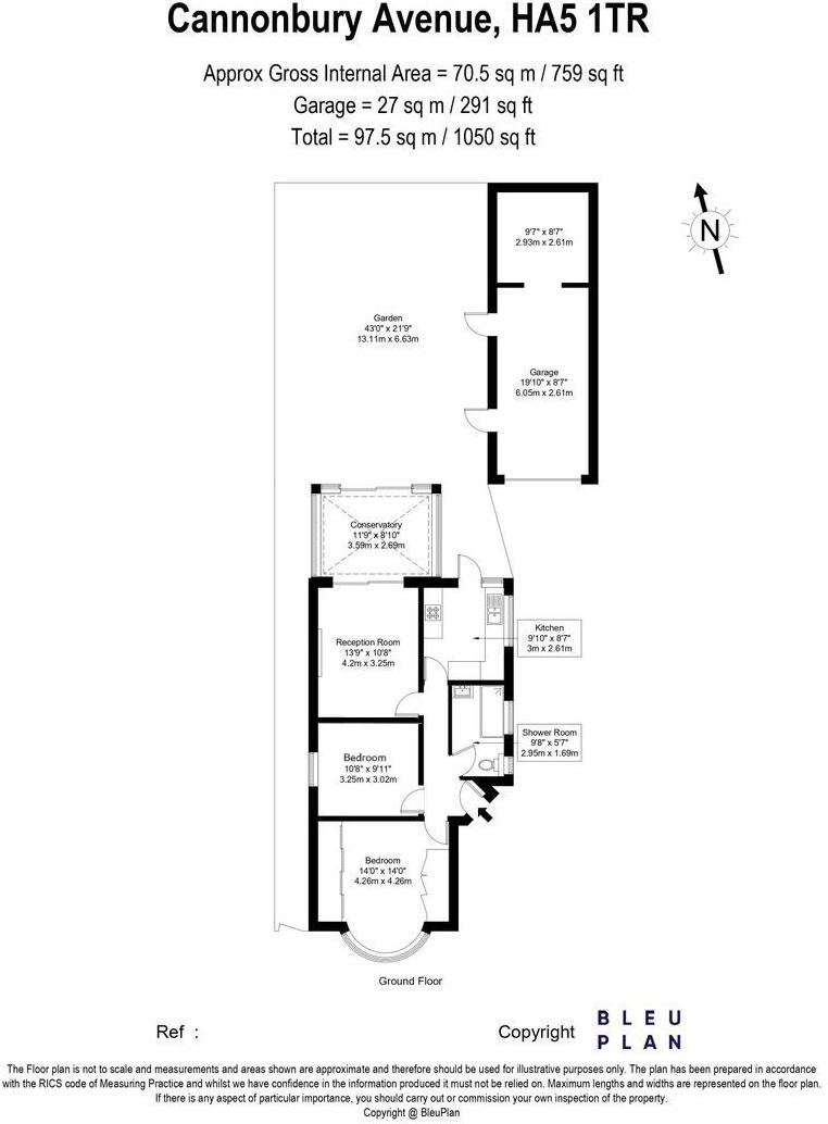 Cannonbury Avenue, Pinner floorplan