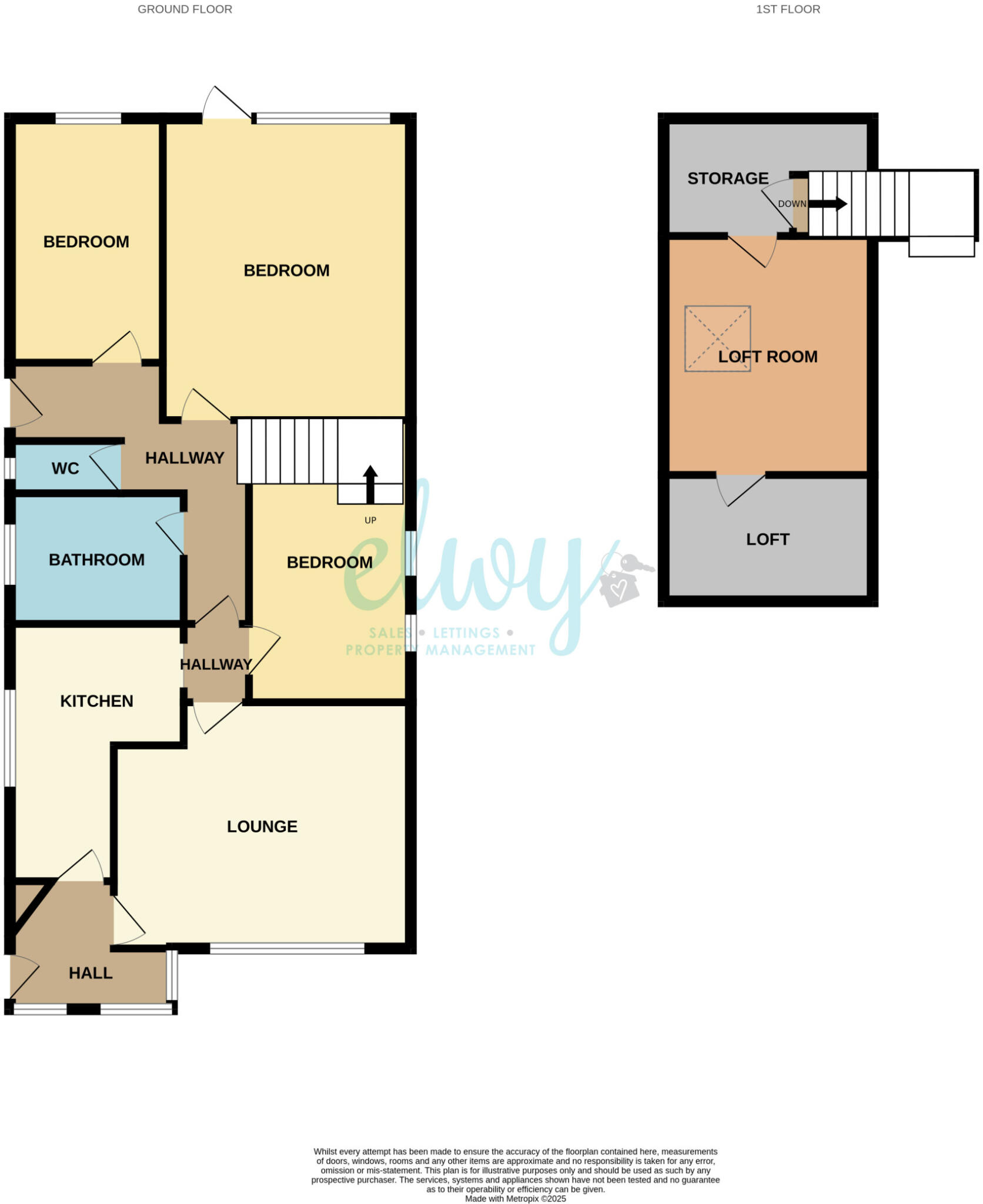 Ffordd Derwen,  Rhyl, LL18 floorplan