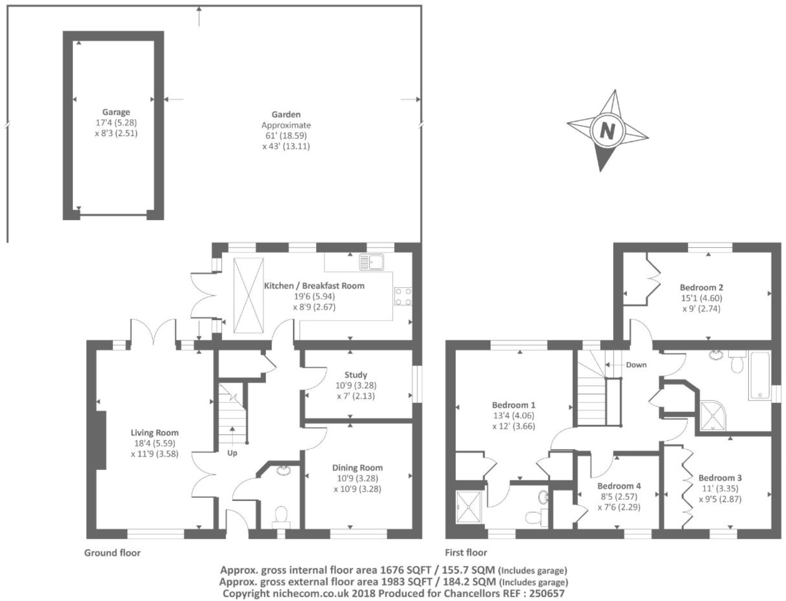 Badgers Copse,  Radley, Abingdon,  Oxfordshire, OX14 floorplan
