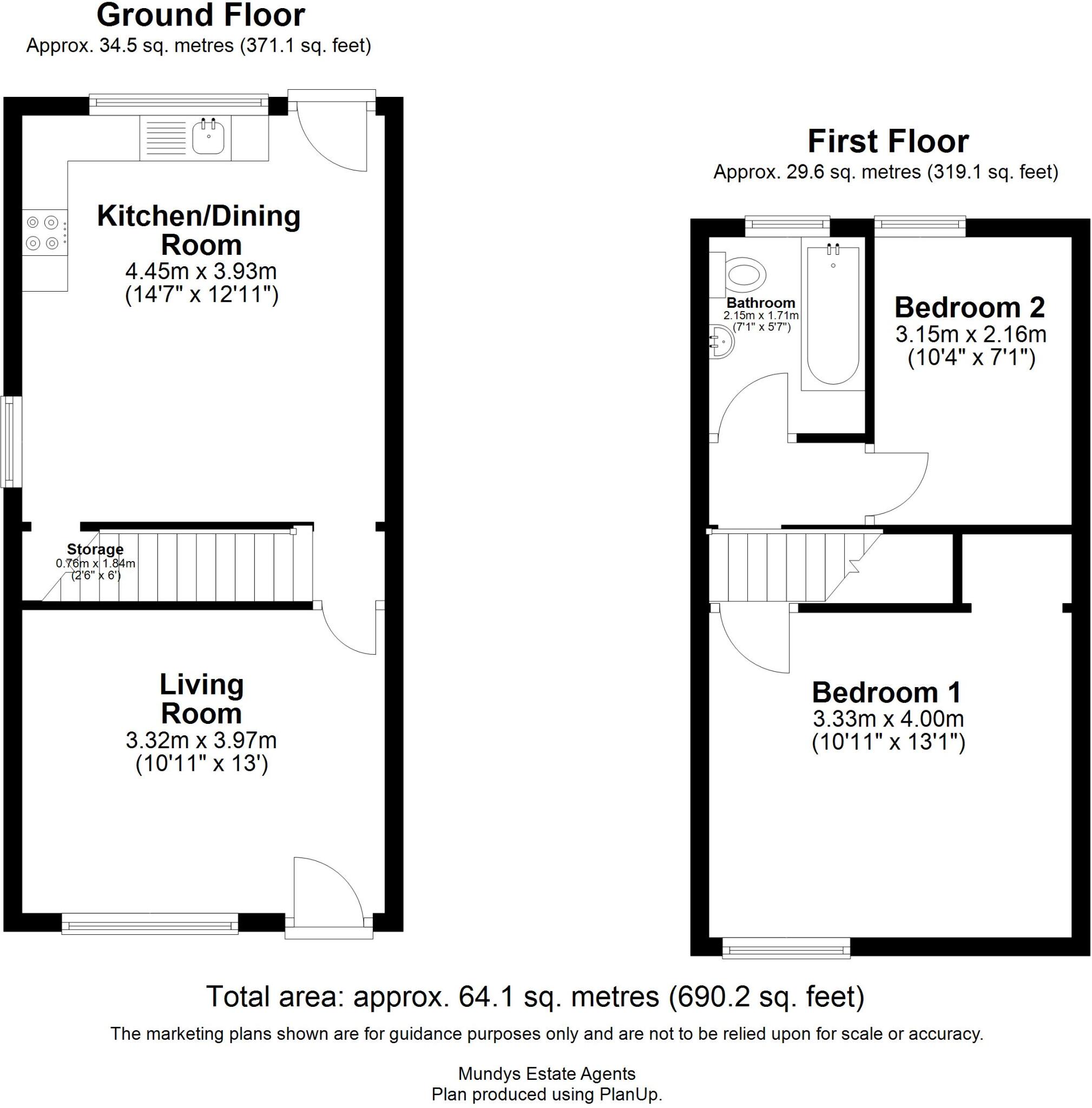 Waterloo Street, Market Rasen floorplan