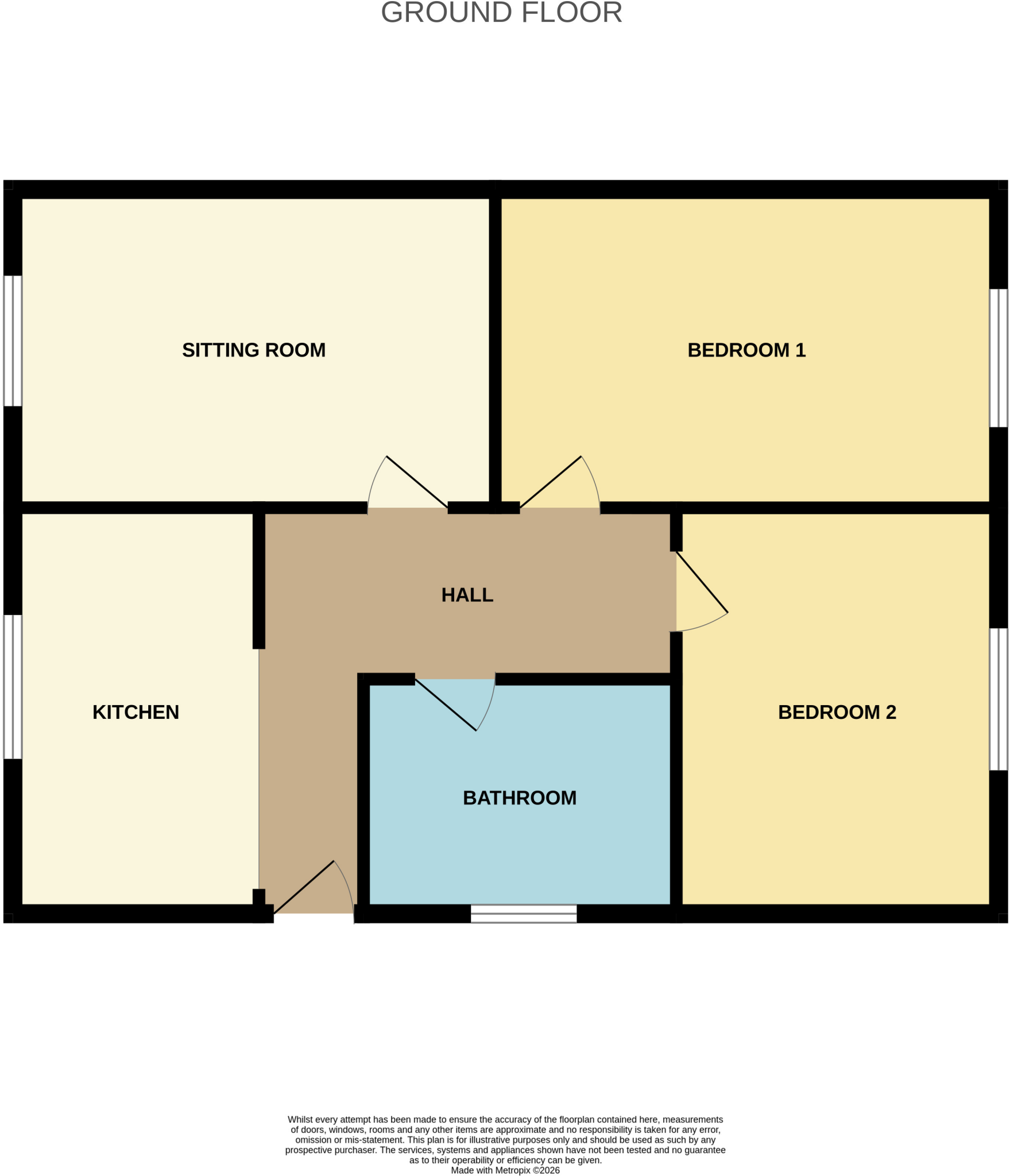 Thurne Rise, Martham, Great Yarmouth floorplan