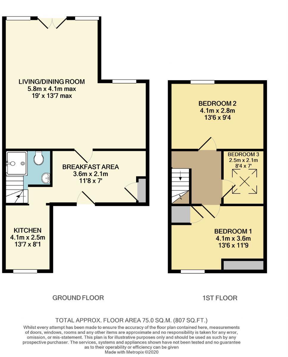Kidmore End Road, Emmer Green, Reading floorplan
