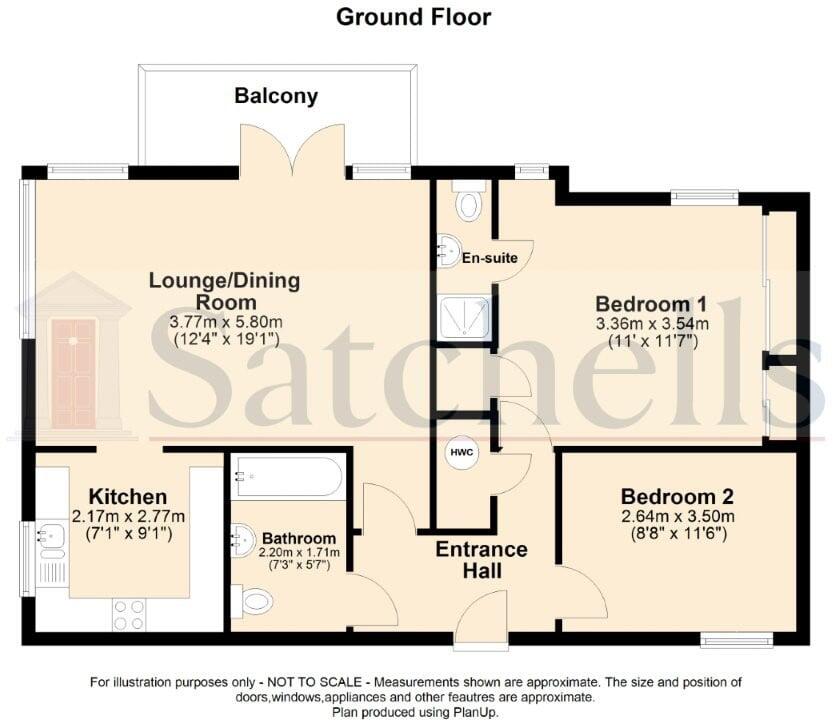 Venus Avenue, Biggleswade, SG18 floorplan