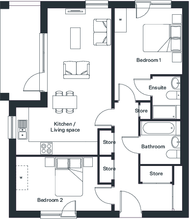 Bearsden Avenue, Cambridge, Cambridgeshire floorplan