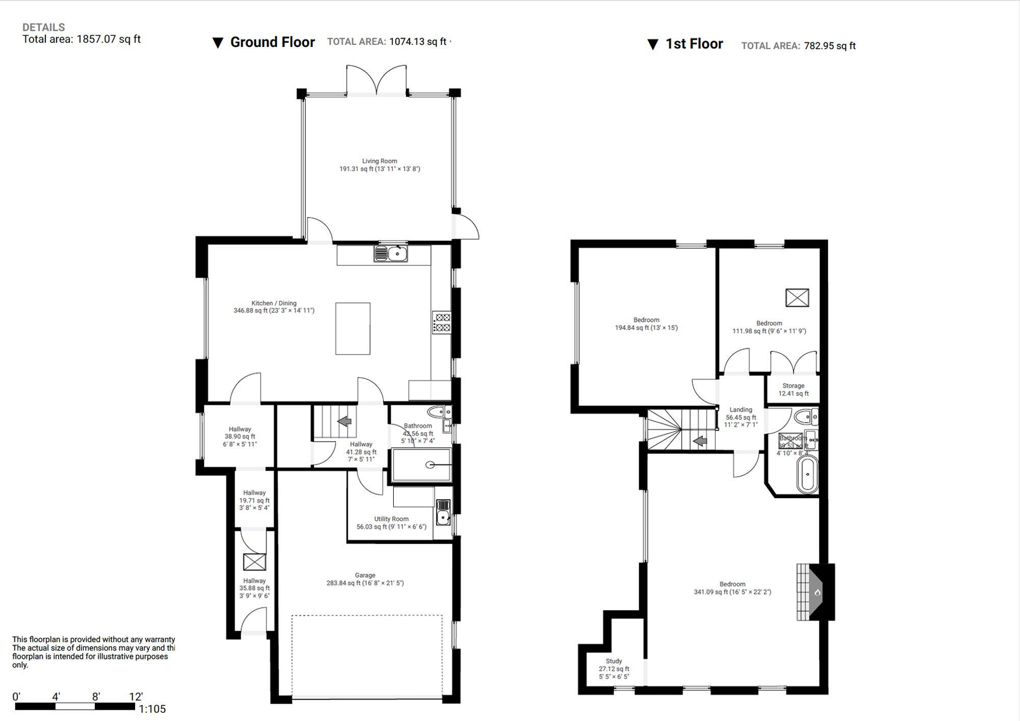 Main Road, Ridgeway, S12 floorplan