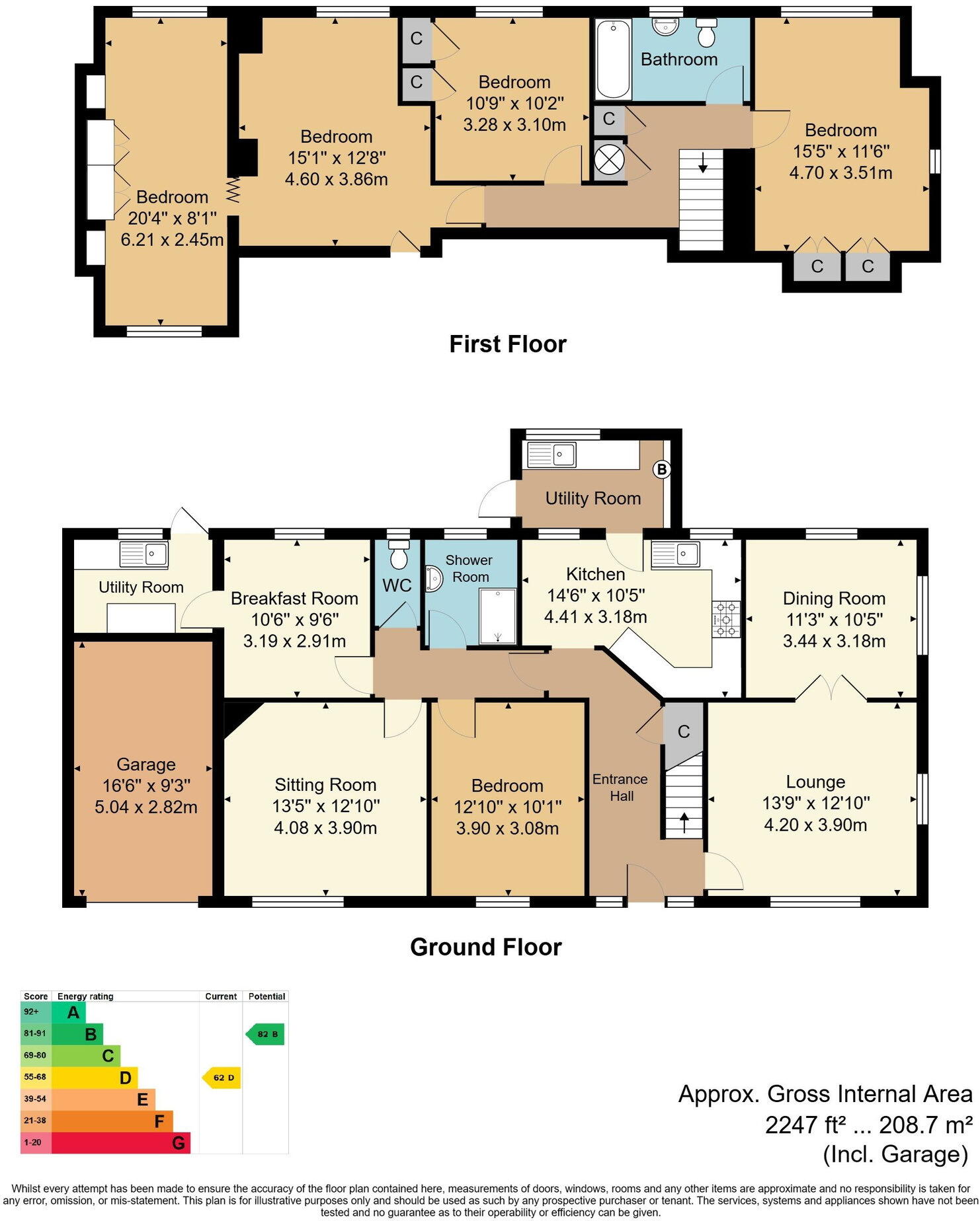 St Johns Road, Crowborough floorplan