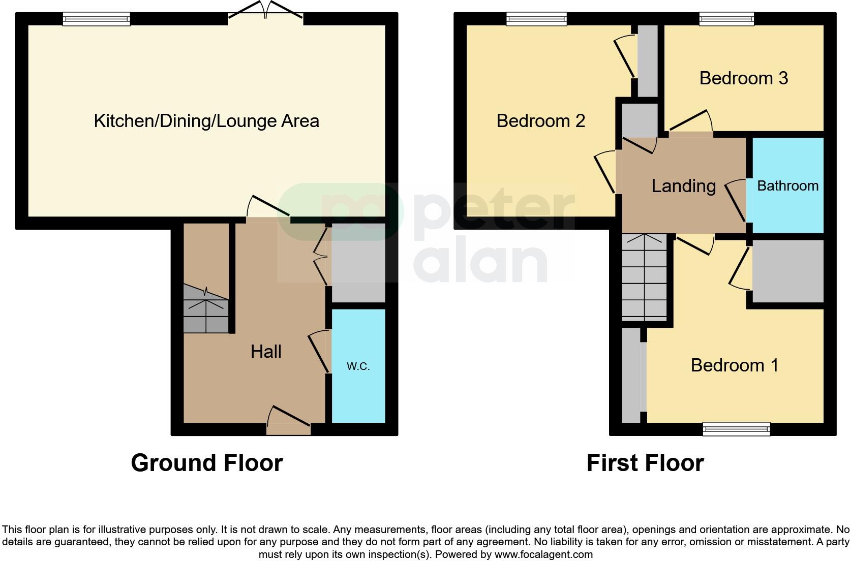 Rhodfa Crughywel, St. Mellons, Cardiff floorplan