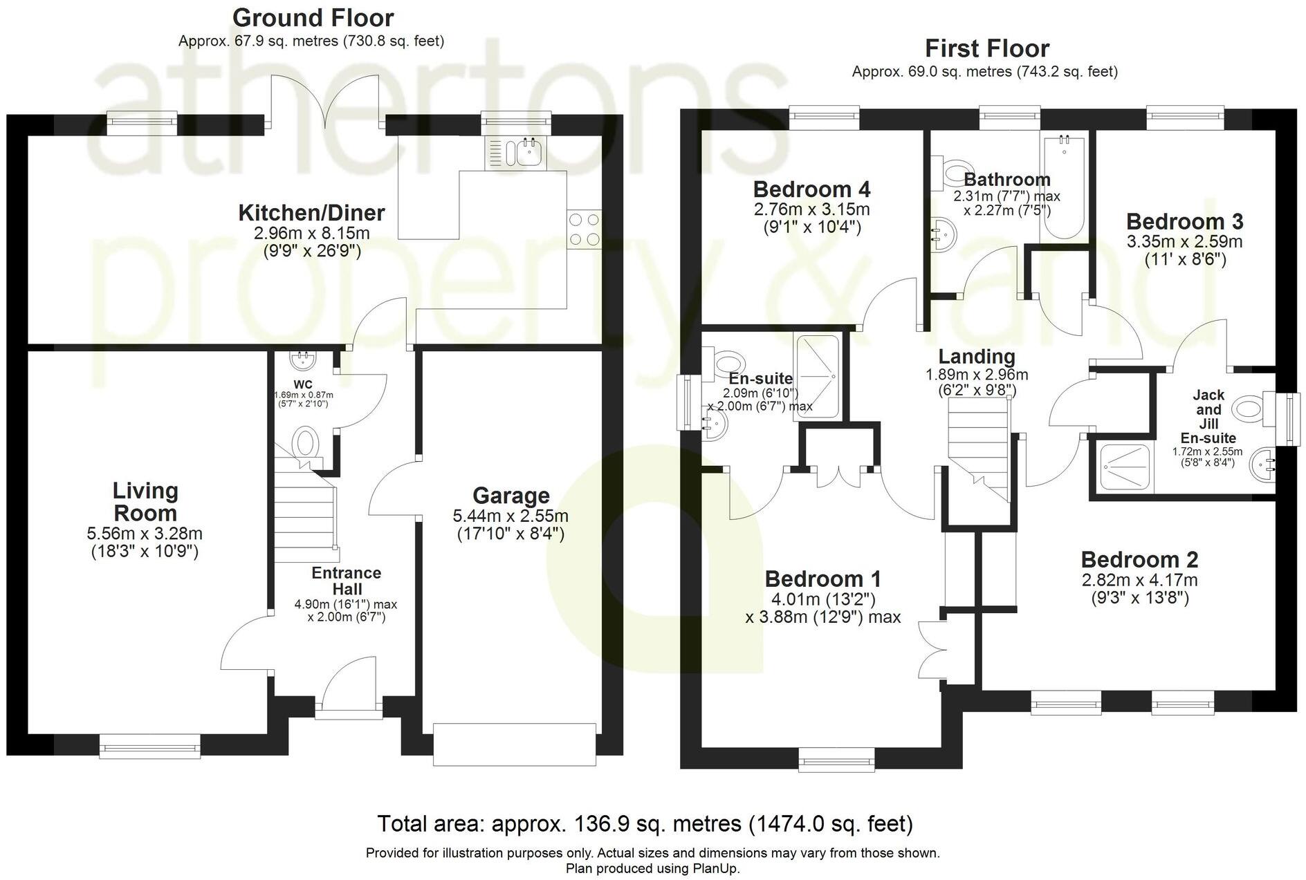 Ash Grove, Whalley, BB7 floorplan