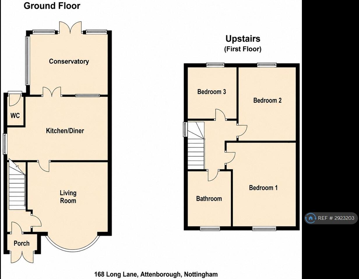 Long Lane, Nottingham, NG9 floorplan