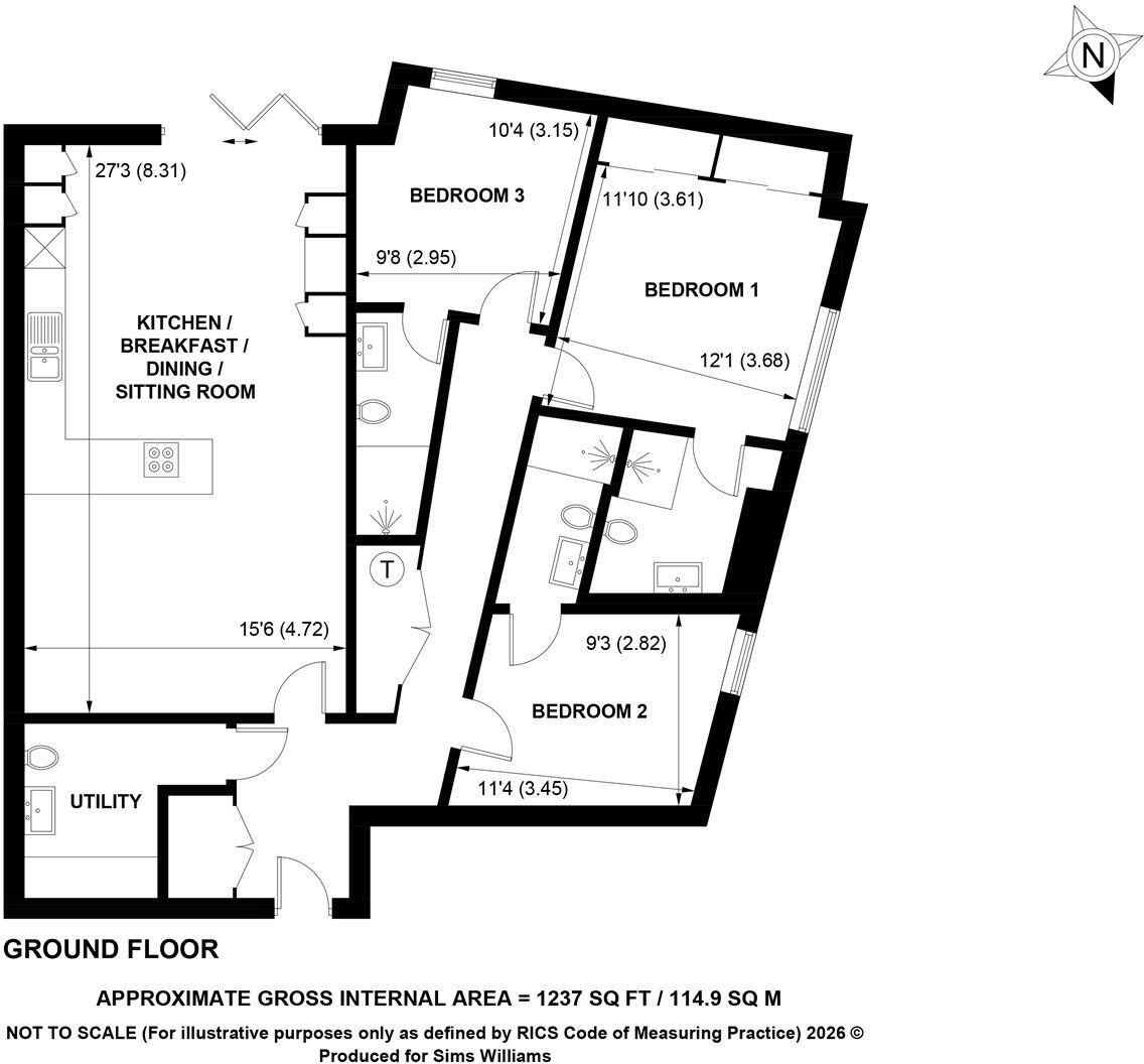 Fordwater Gardens, Chichester floorplan