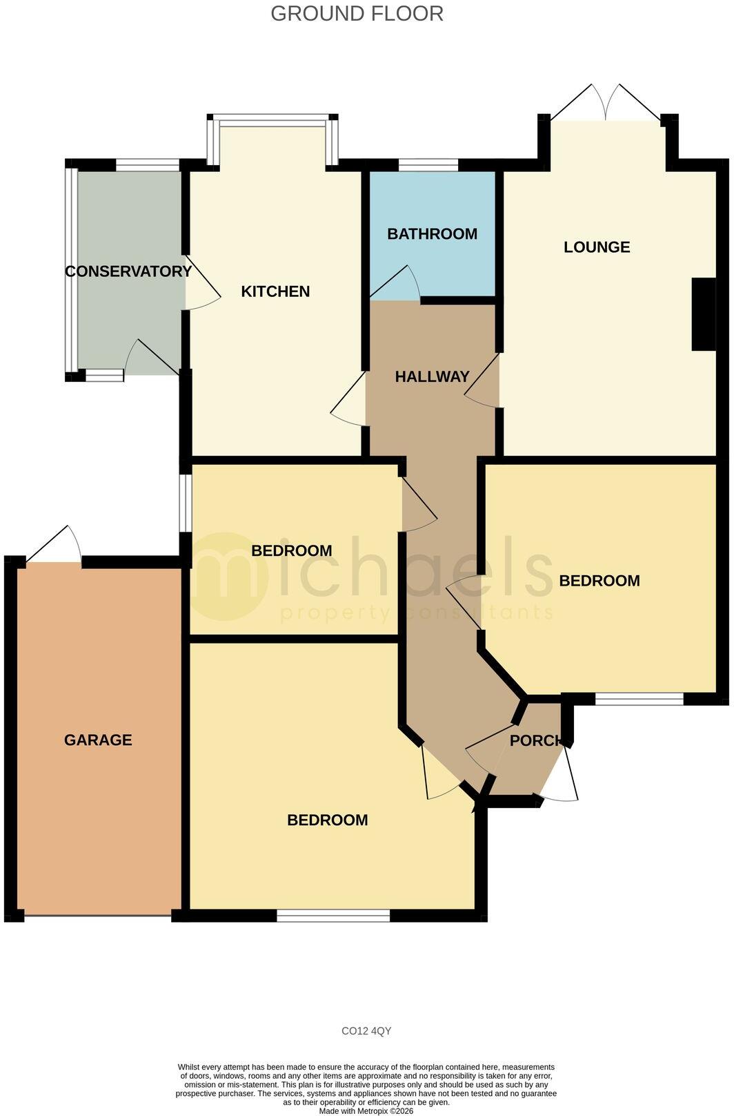 Dove Crescent, Harwich, CO12 floorplan