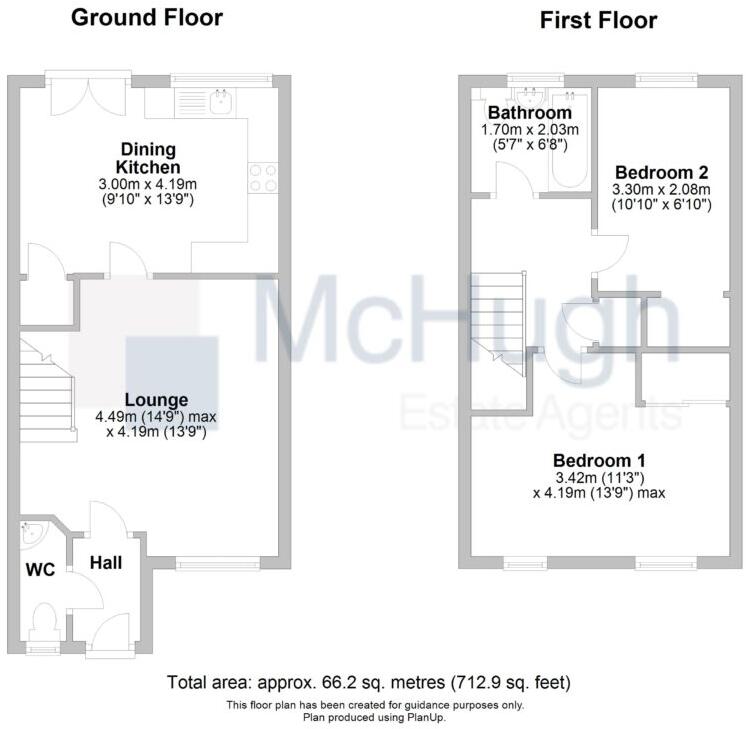Halley Court, Glasgow floorplan