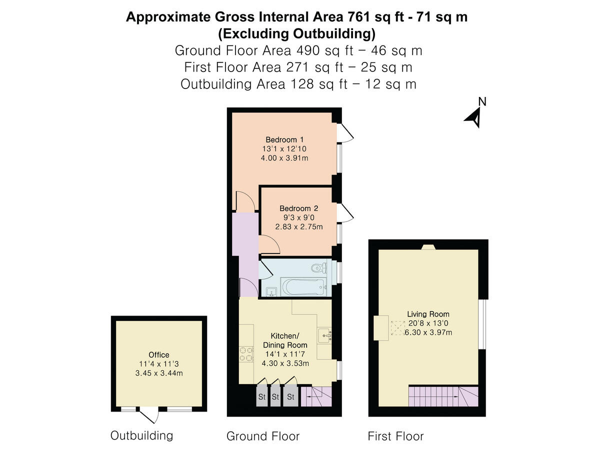 St Keyne, Liskeard, PL14 floorplan