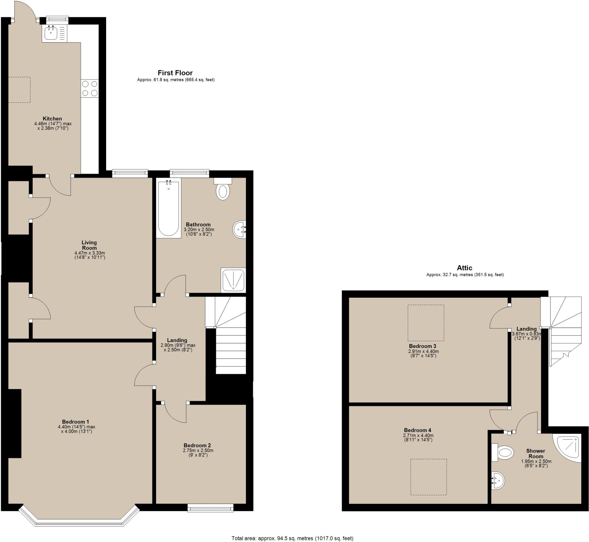 Mayfair Road, Jesmond, Newcastle-Upon-Tyne, NE2 floorplan