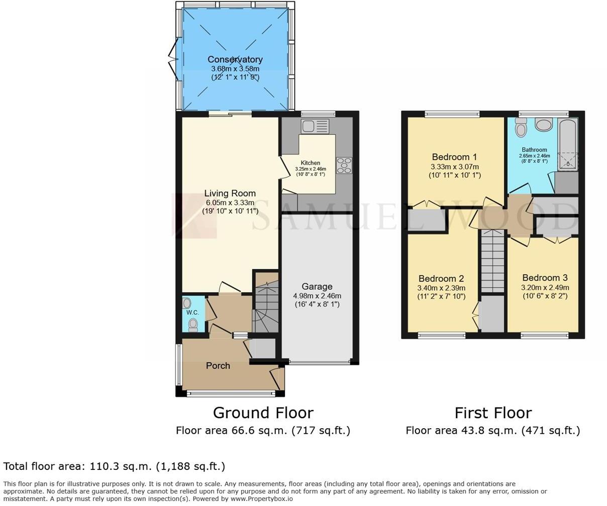 Brook Road, Craven Arms floorplan