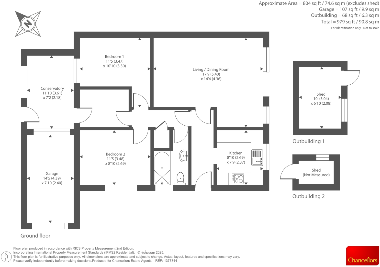 Bells Orchard, Almeley, Hereford floorplan
