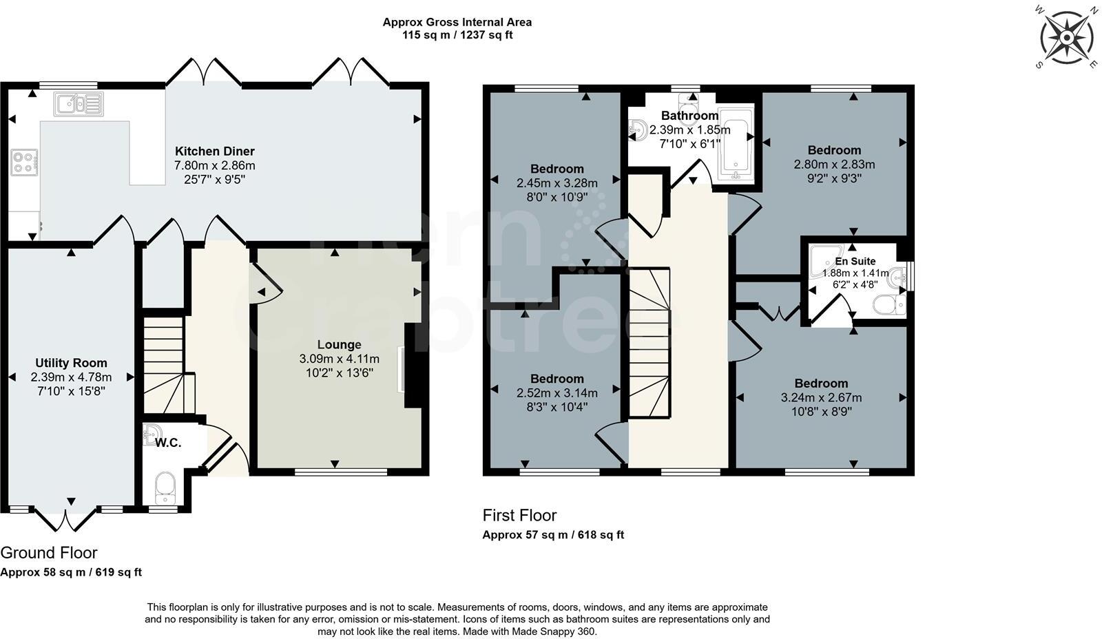 Murrel Close, St Marys Field, Cardiff floorplan