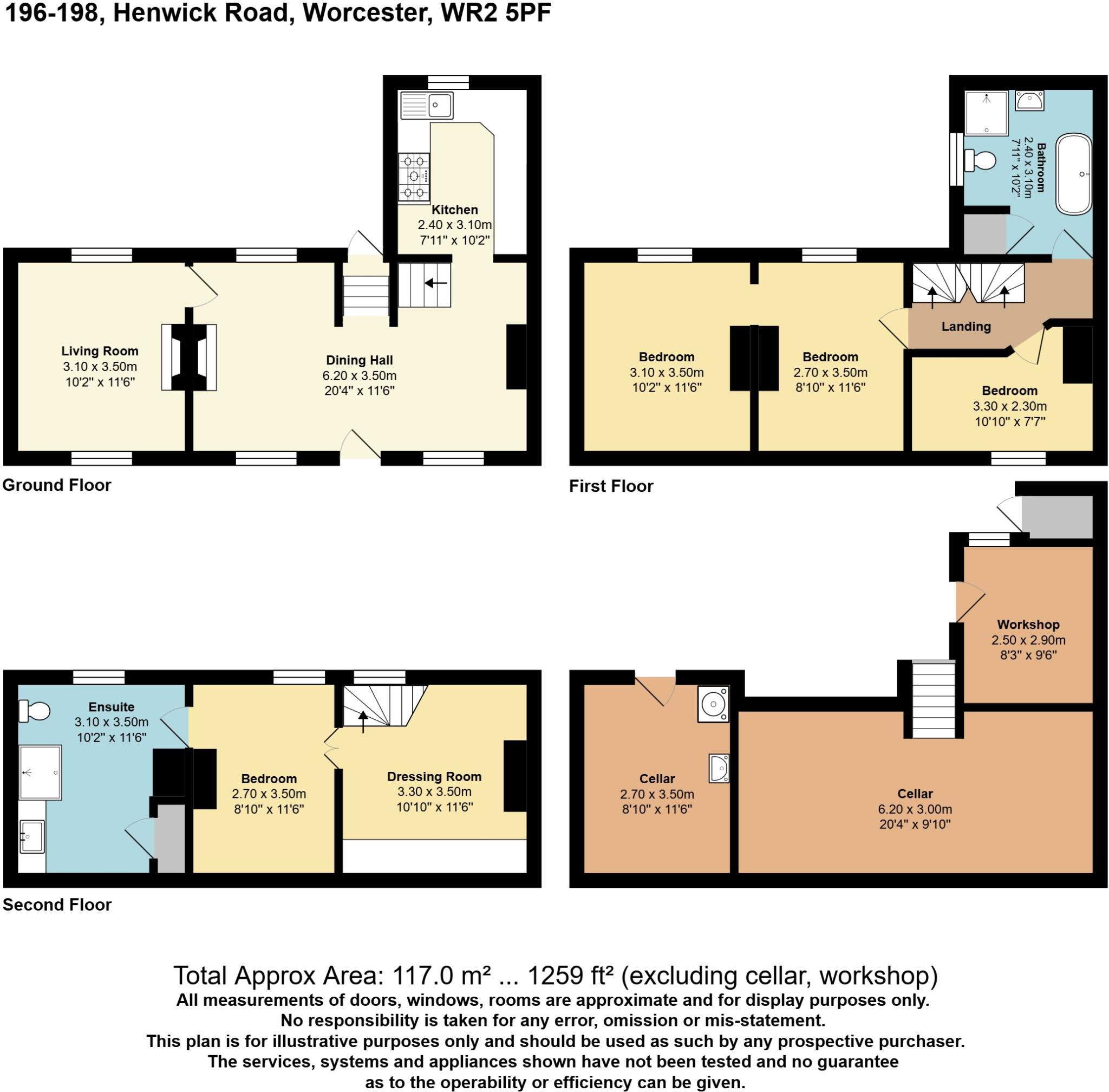 Henwick Road, Worcester, Worcestershire, WR2 floorplan