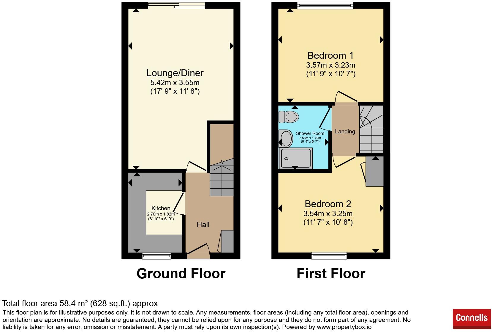 Lower Fairmead Road, Yeovil floorplan