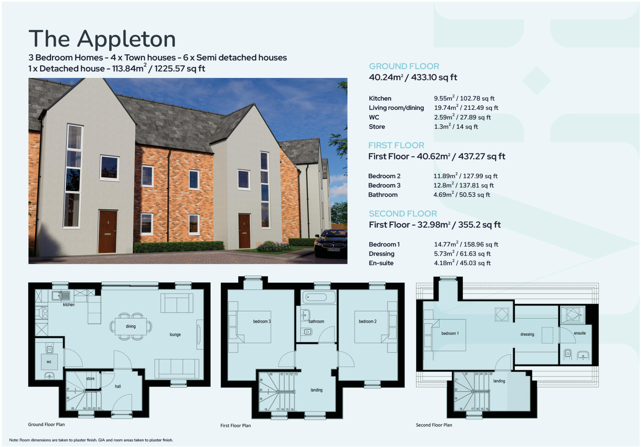 The Appleton - Frank Cliffe Way, Middlewich, CW10 floorplan