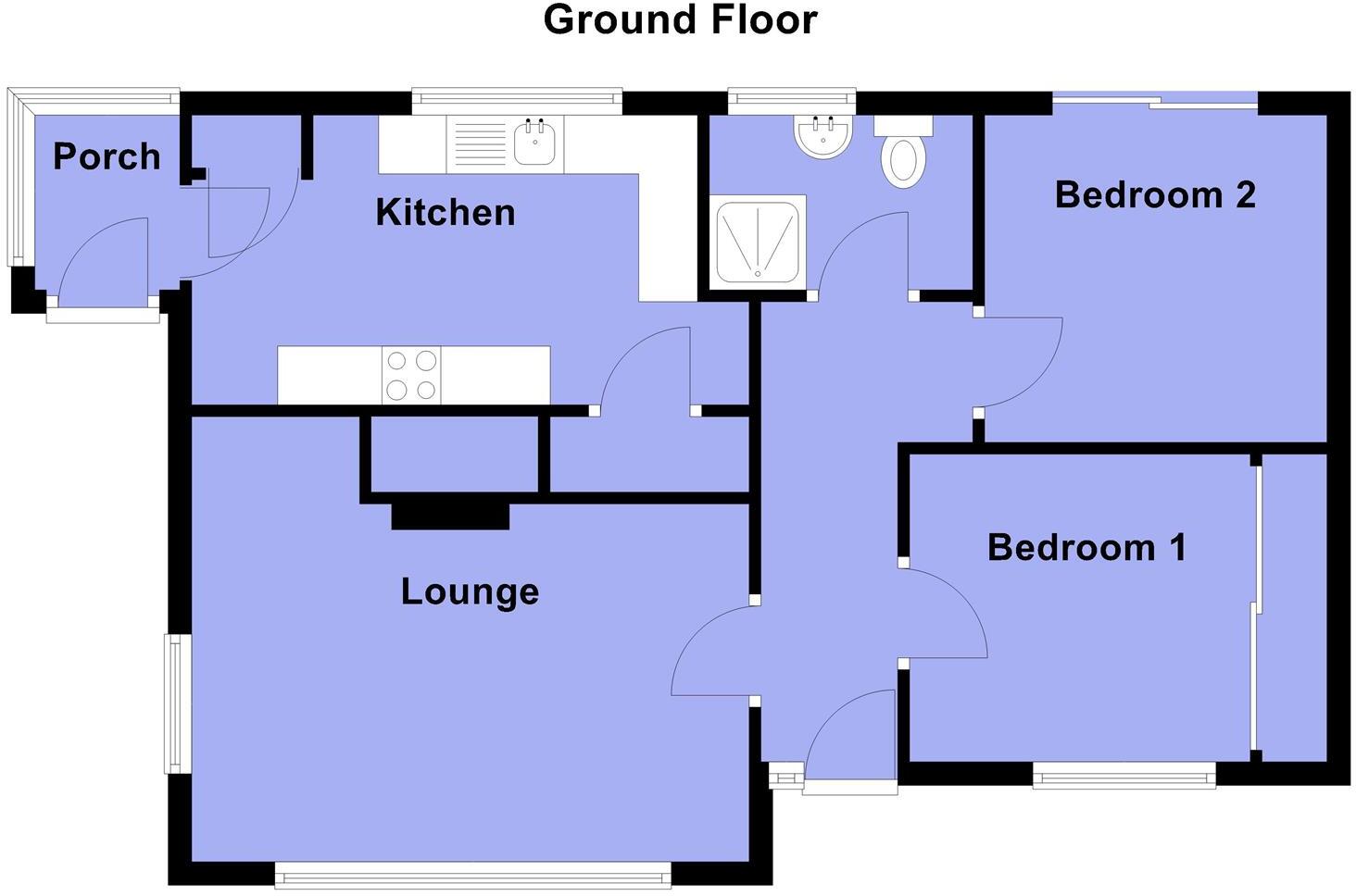 Mallards, Chale Street floorplan