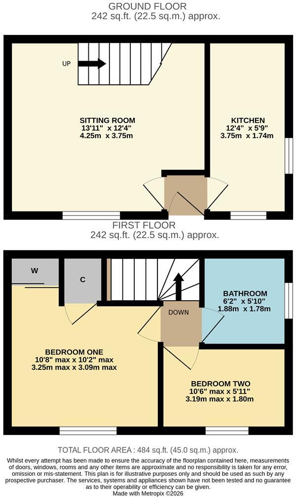 James Close, Chippenham floorplan
