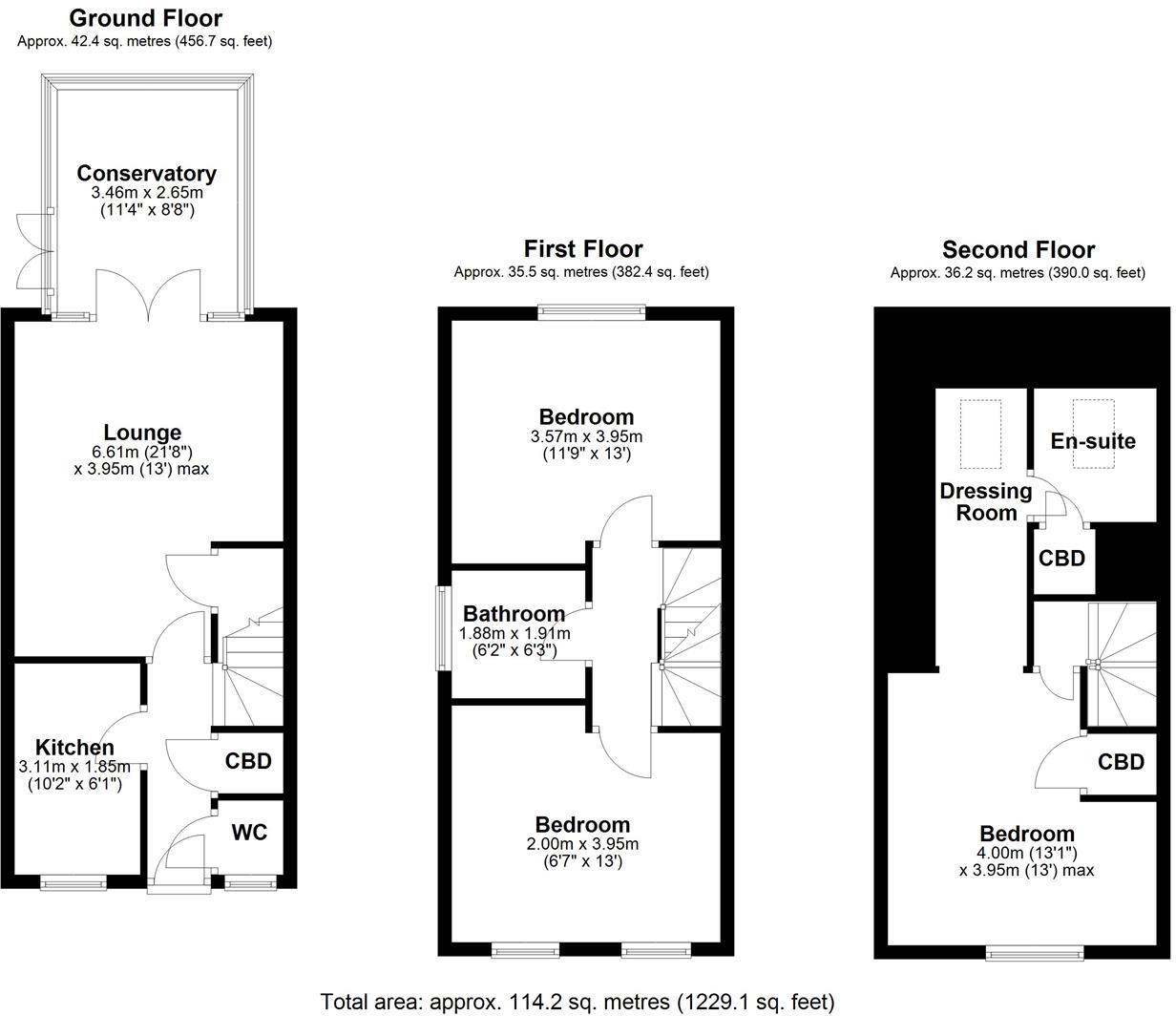 39, Meldon Way floorplan