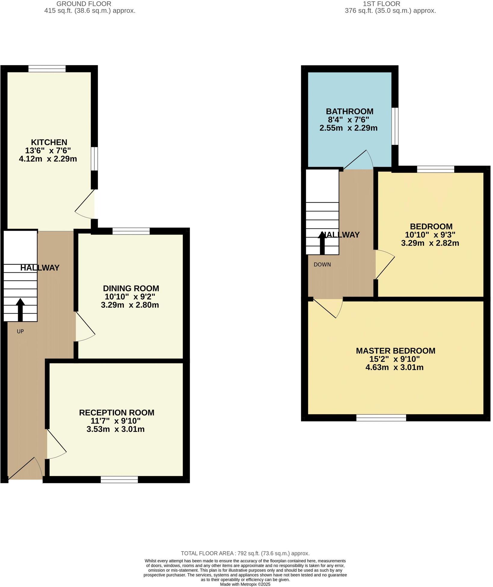 Lytton Road, Bournemouth, BH1 floorplan