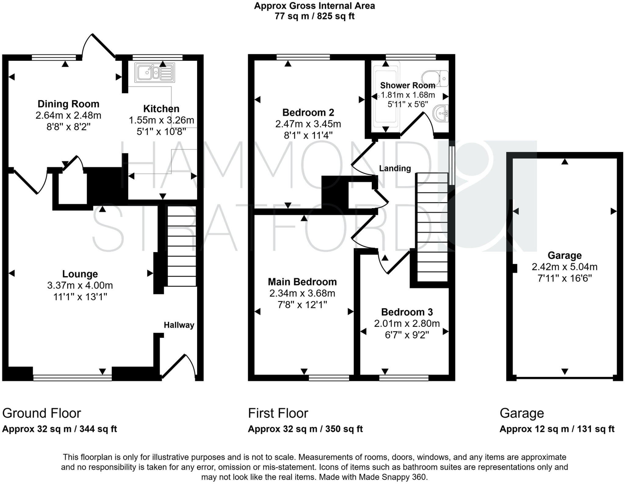 Paddock Gardens, Attleborough floorplan
